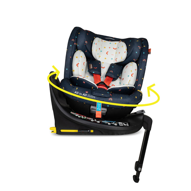 All in All Extra i-Size 360 Silla de coche - Doodle Days
