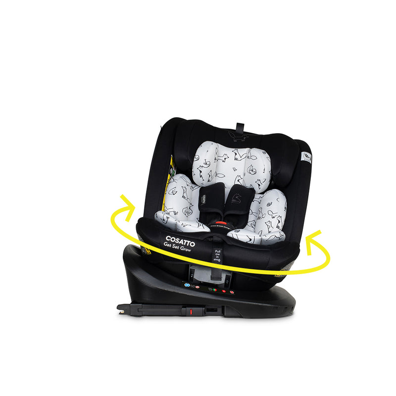 Silla de coche Get Set Grow i-Size 360 - Foxed
