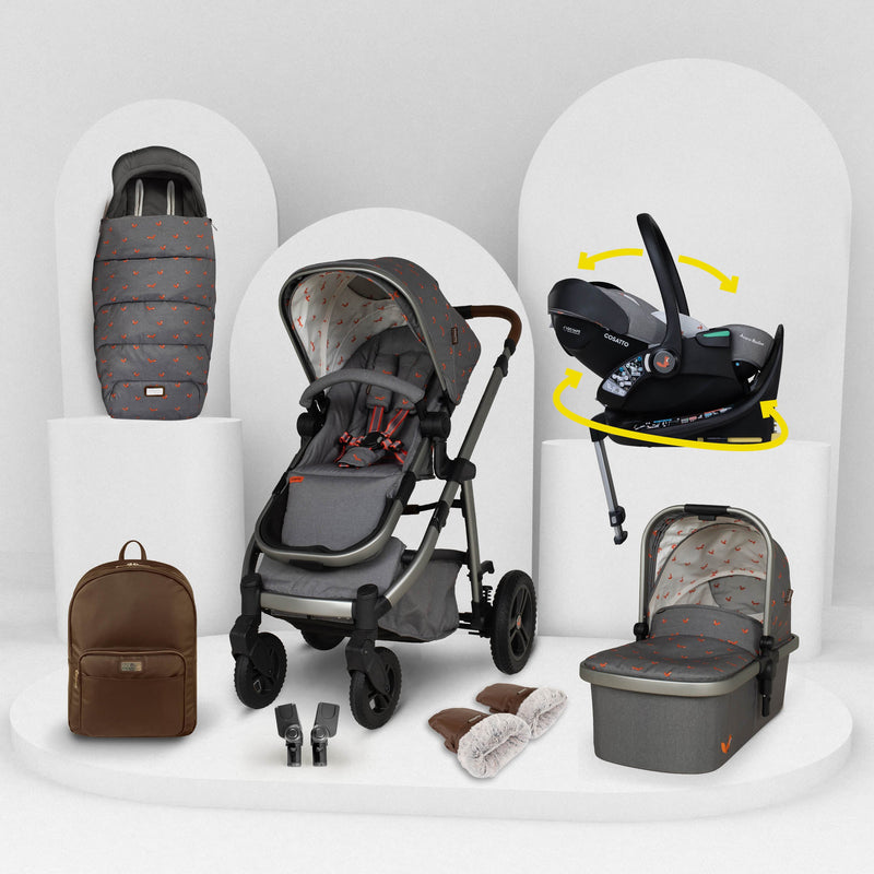 Pack Wow 3 Giratorio y Reclinable - Foxling