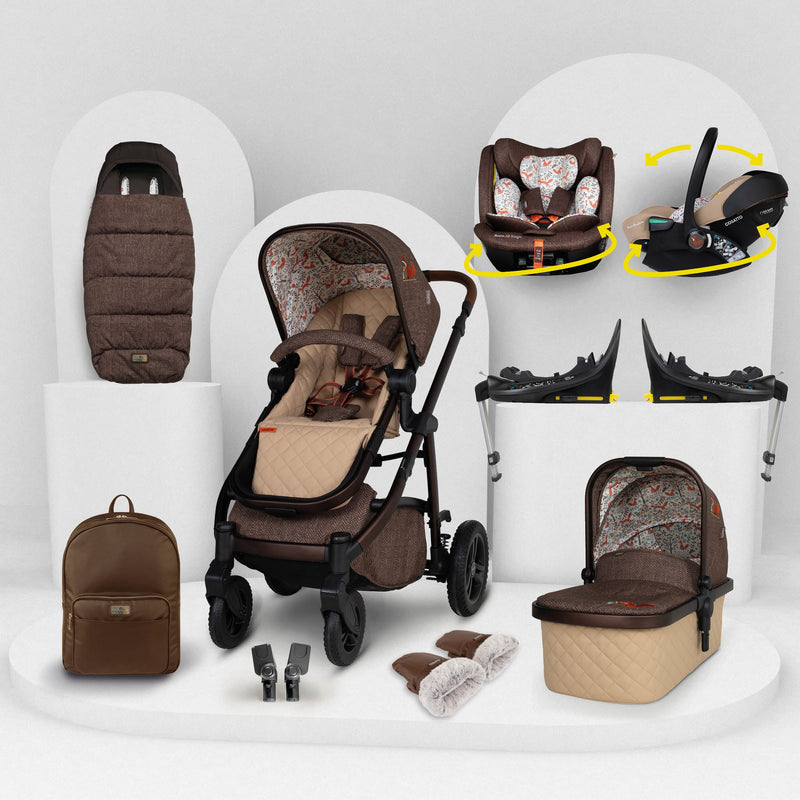 Wow 3 Pack Familiar Multi Etapa Reclinable y 2 Bases - Foxford Hall