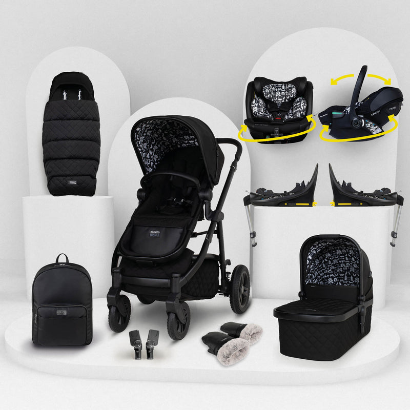 Wow 3 Pack Familiar Multi Etapa Reclinable y 2 Bases - Silhouette