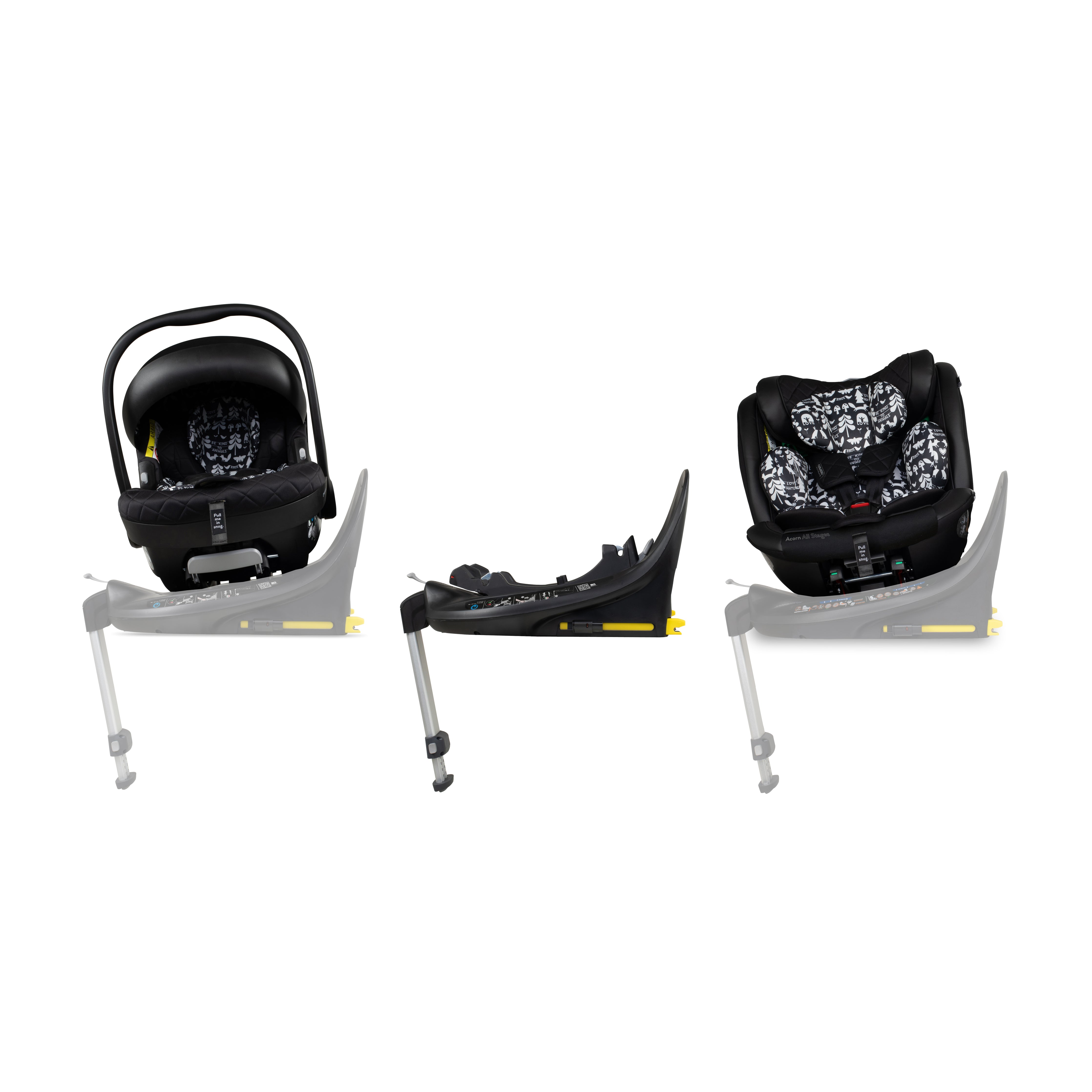 Pack Familiar Giratoria Acorn i-Size - Silhouette