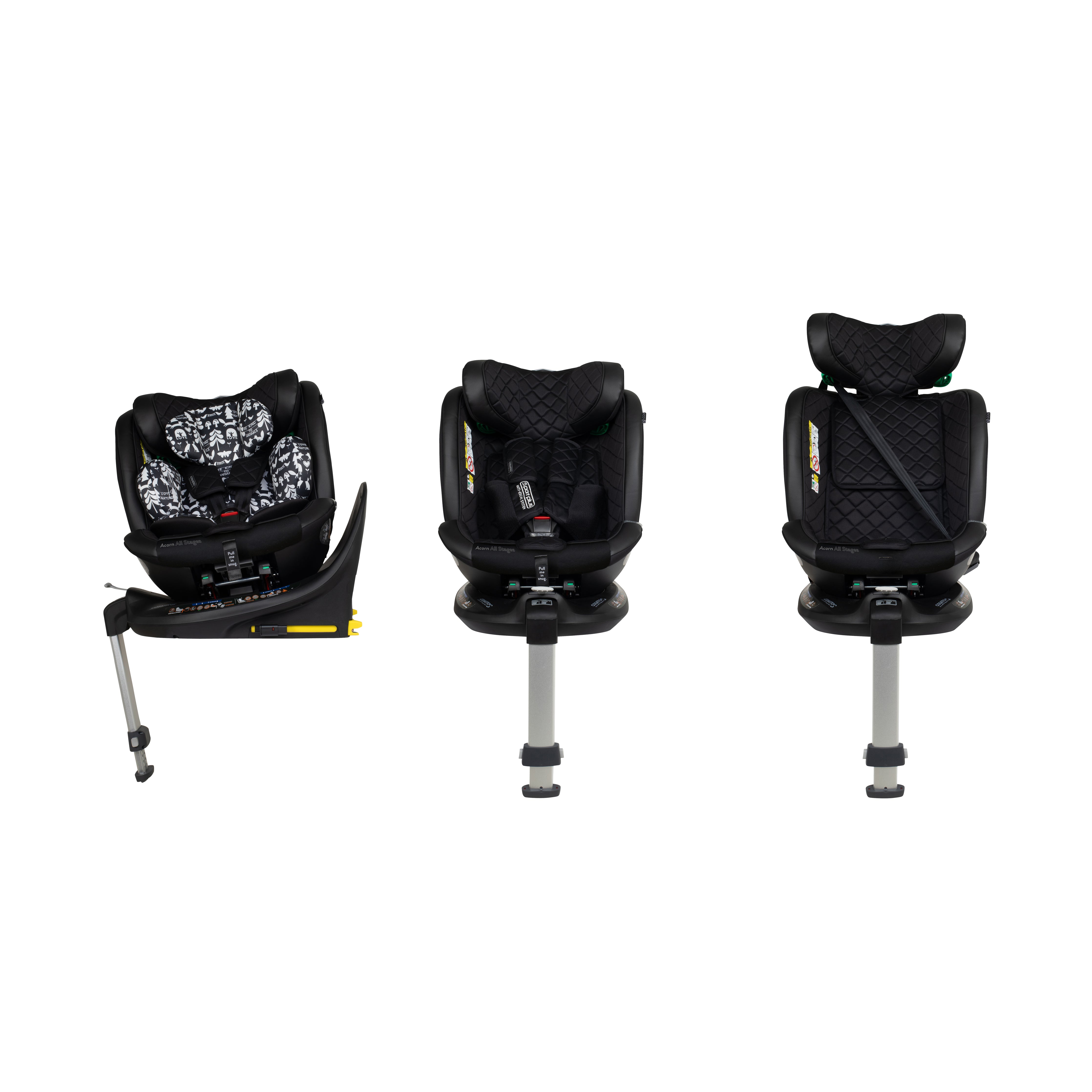 Pack Familiar Giratoria Acorn i-Size - Silhouette