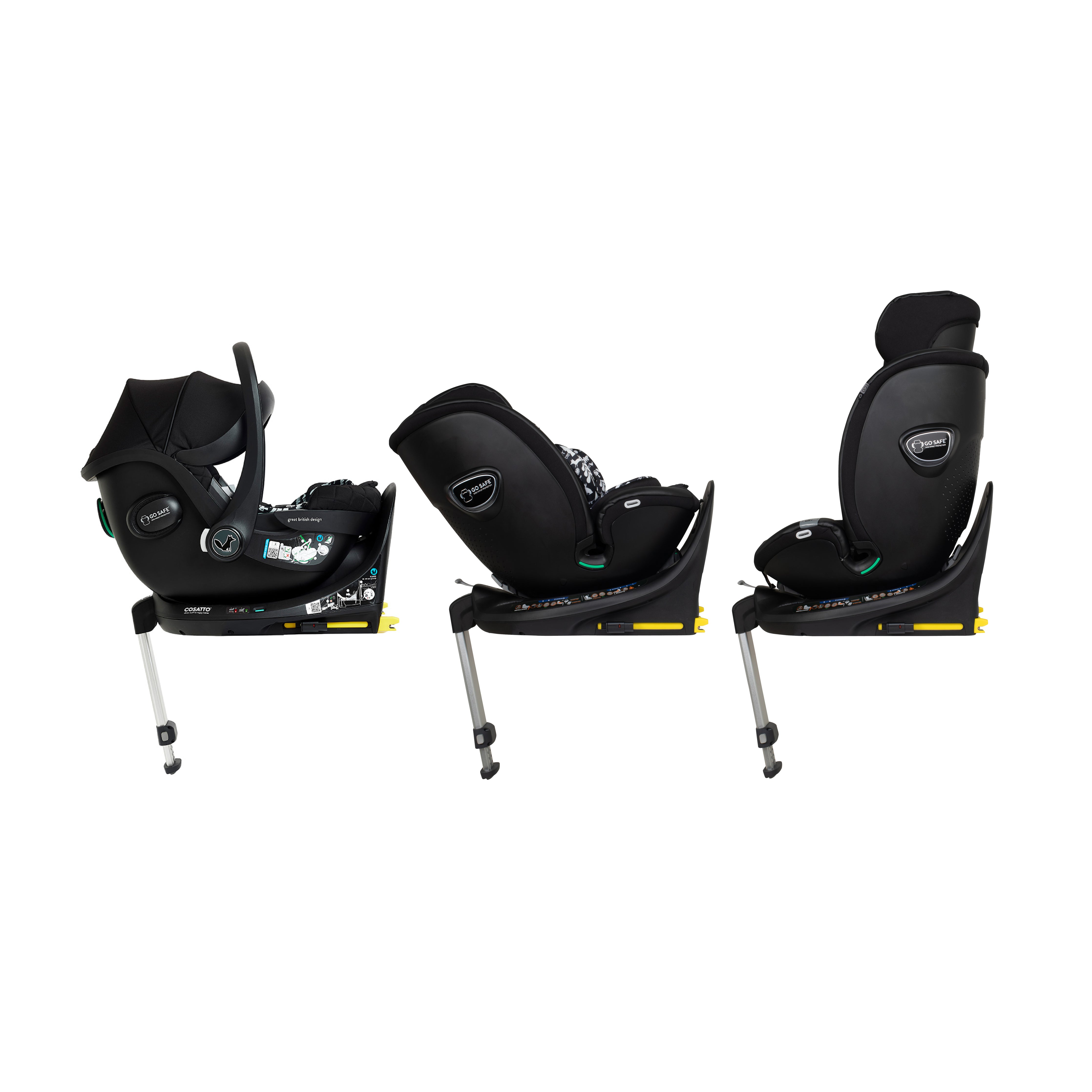 Pack Familiar Giratoria Acorn i-Size - Silhouette