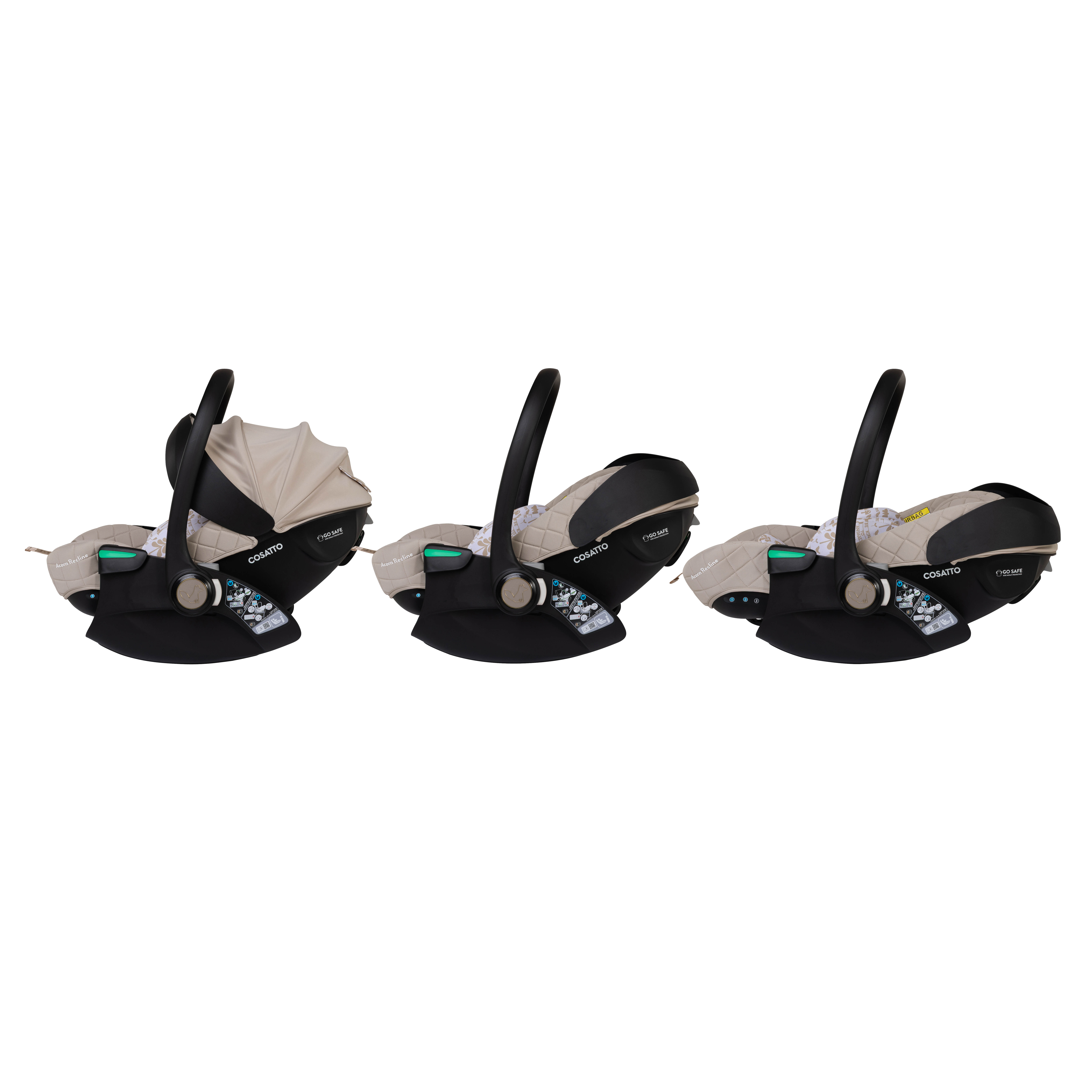 Pack Wow 3 Giratorio y Reclinable - Whisper