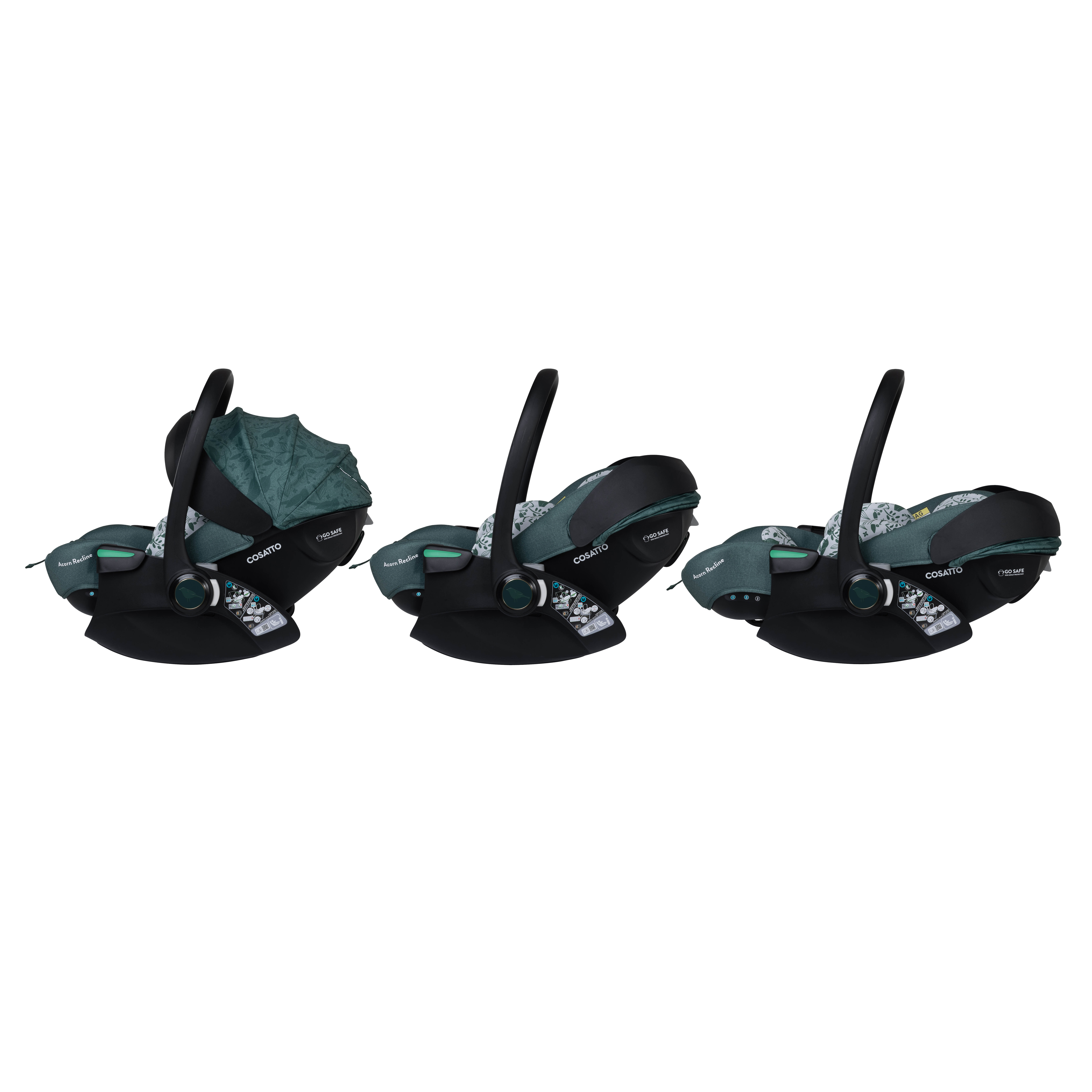 Wow 3 Pack Familiar Multi Etapa Reclinable y 2 Bases - Wildwood
