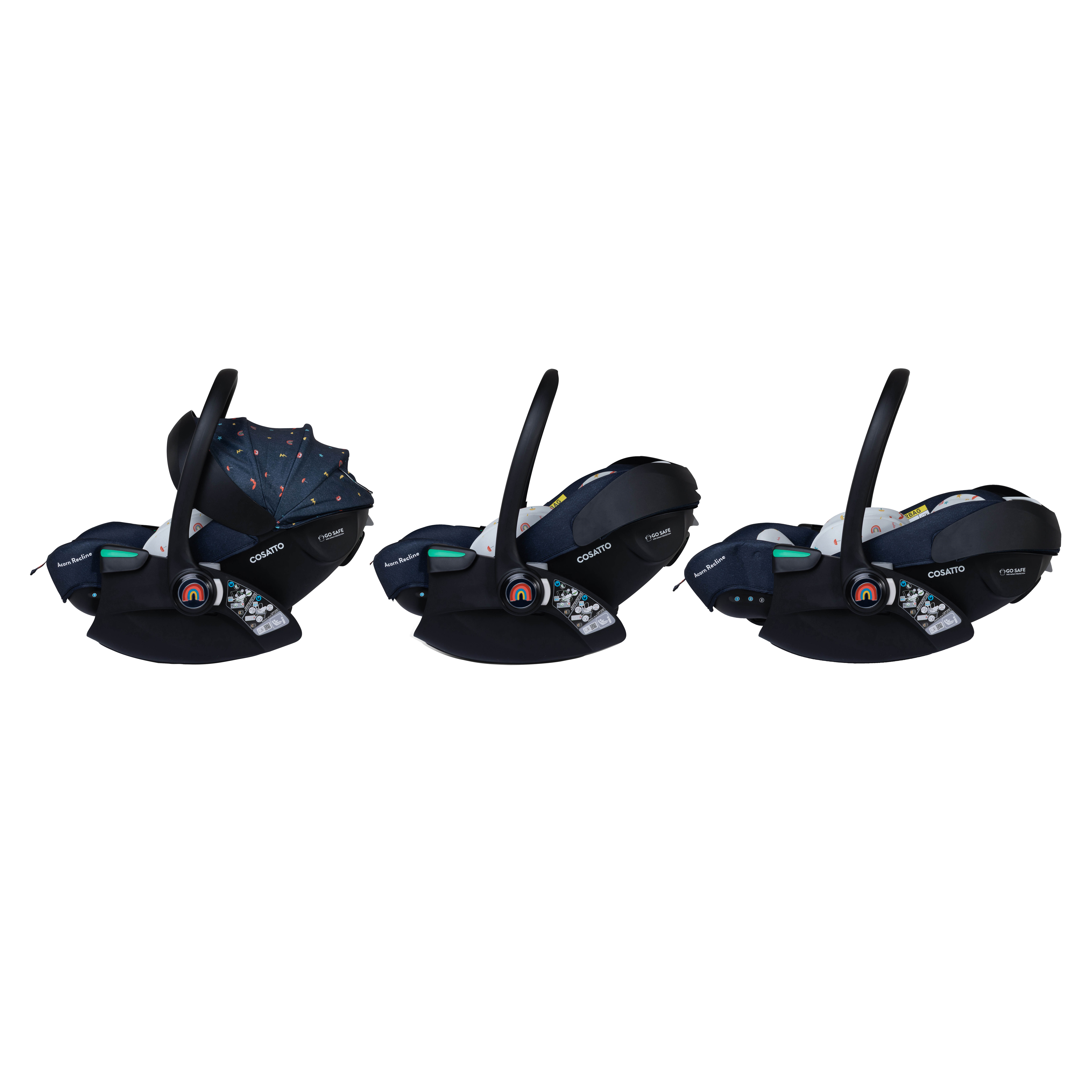Pack Wow 3 Giratorio y Reclinable - Doodle Days
