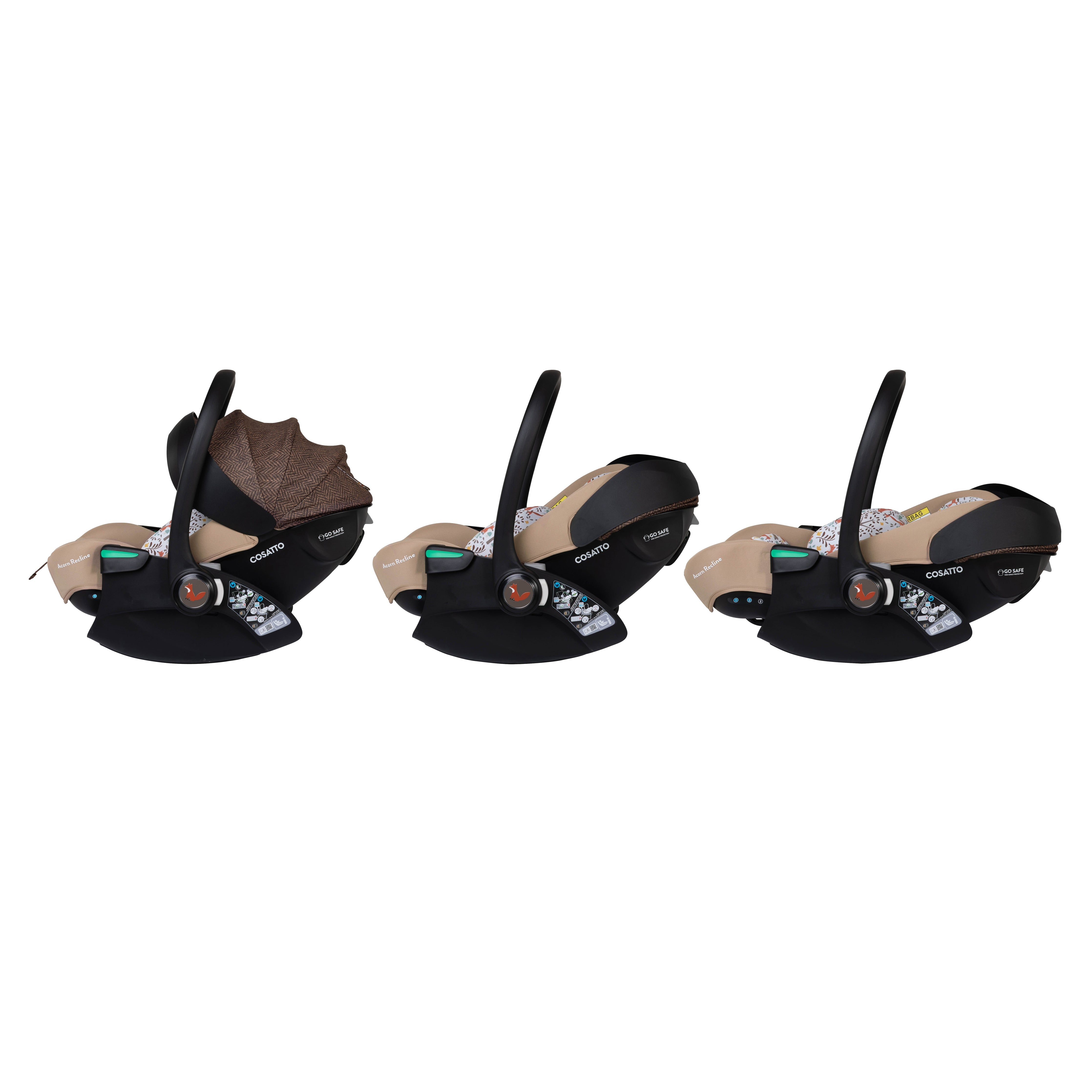Silla de Coche Acorn Recline i-Size 0+ - Foxford Hall