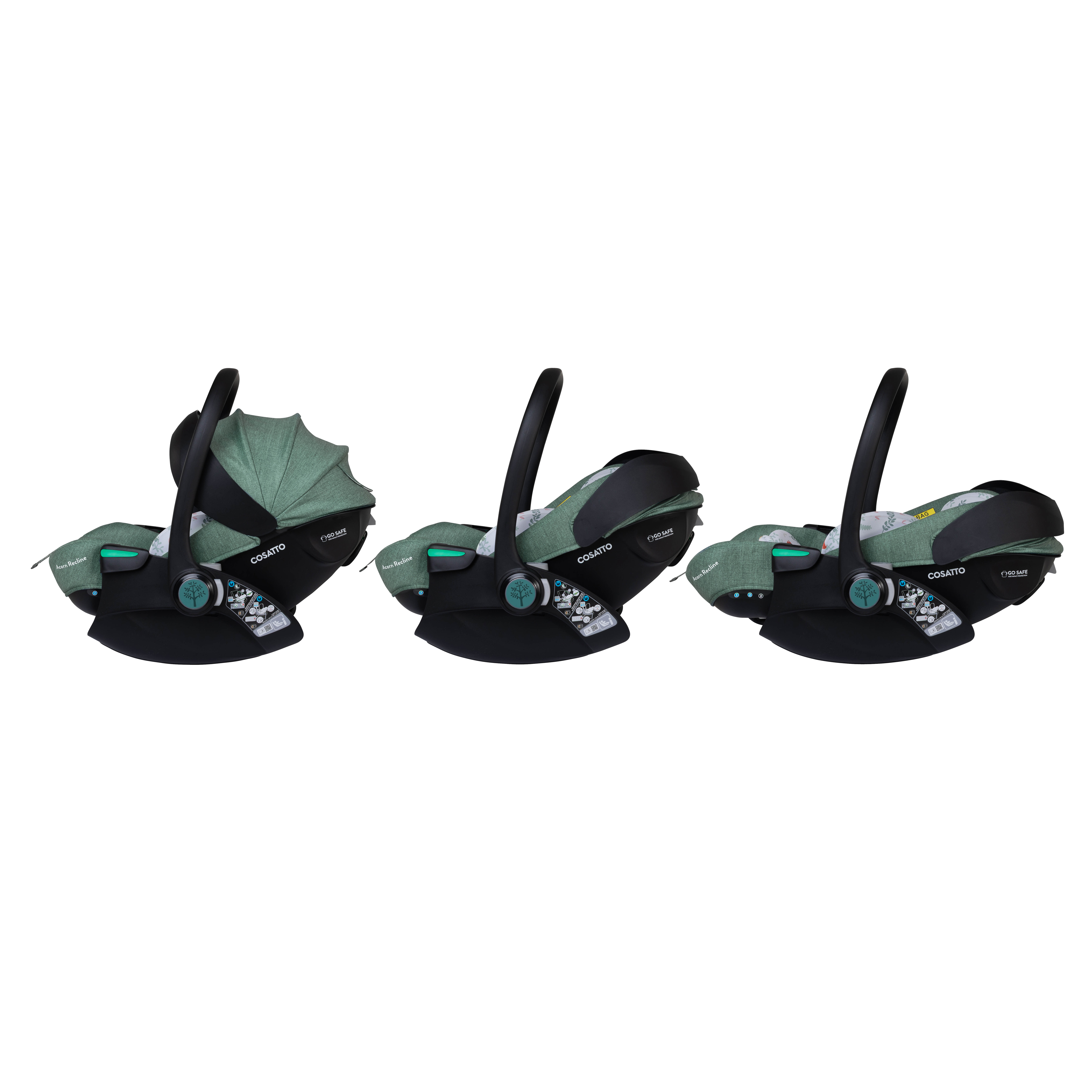 Pack Wow 3 Giratorio y Reclinable - Meadow
