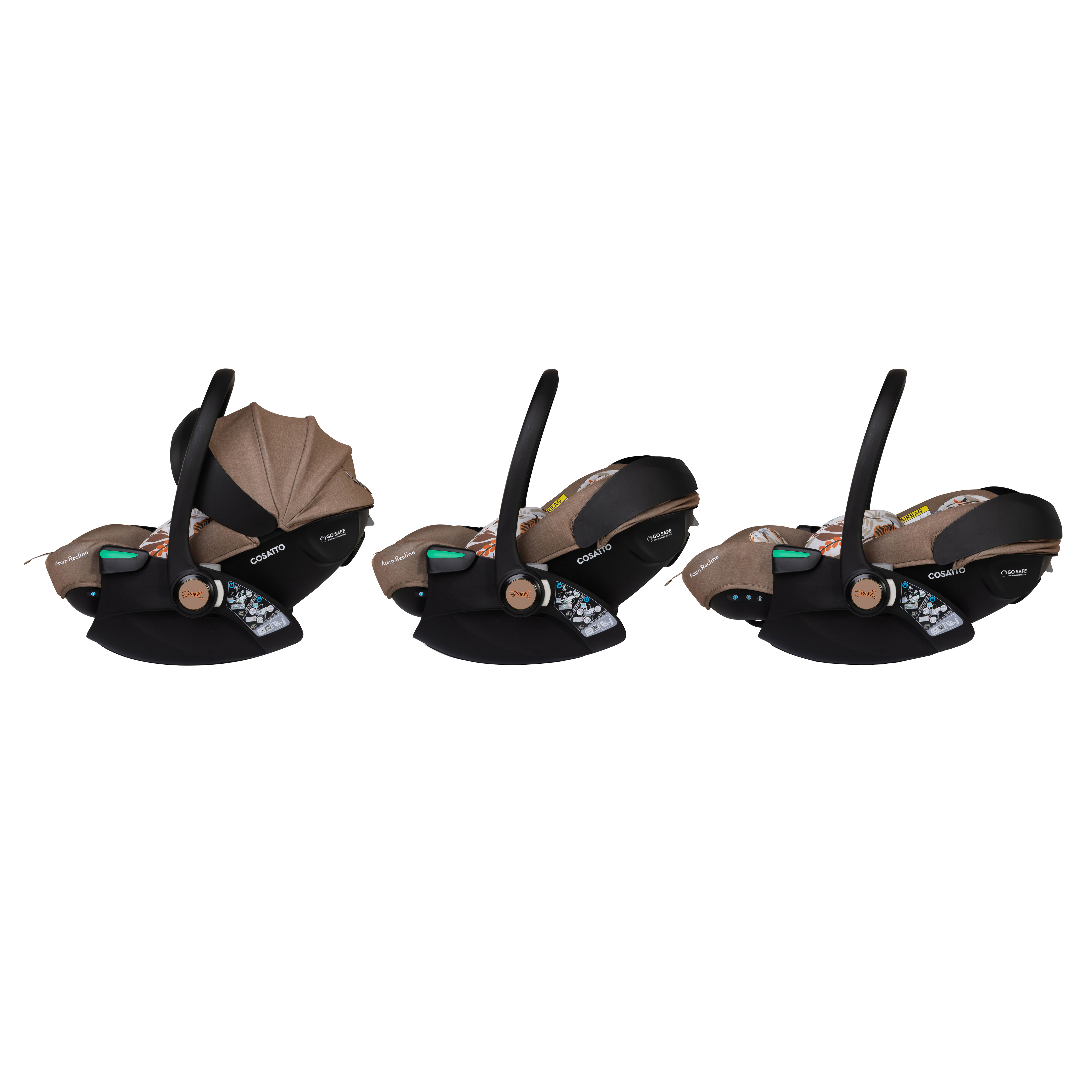 Pack Wow 3 Giratorio y Reclinable - Tiger Tale