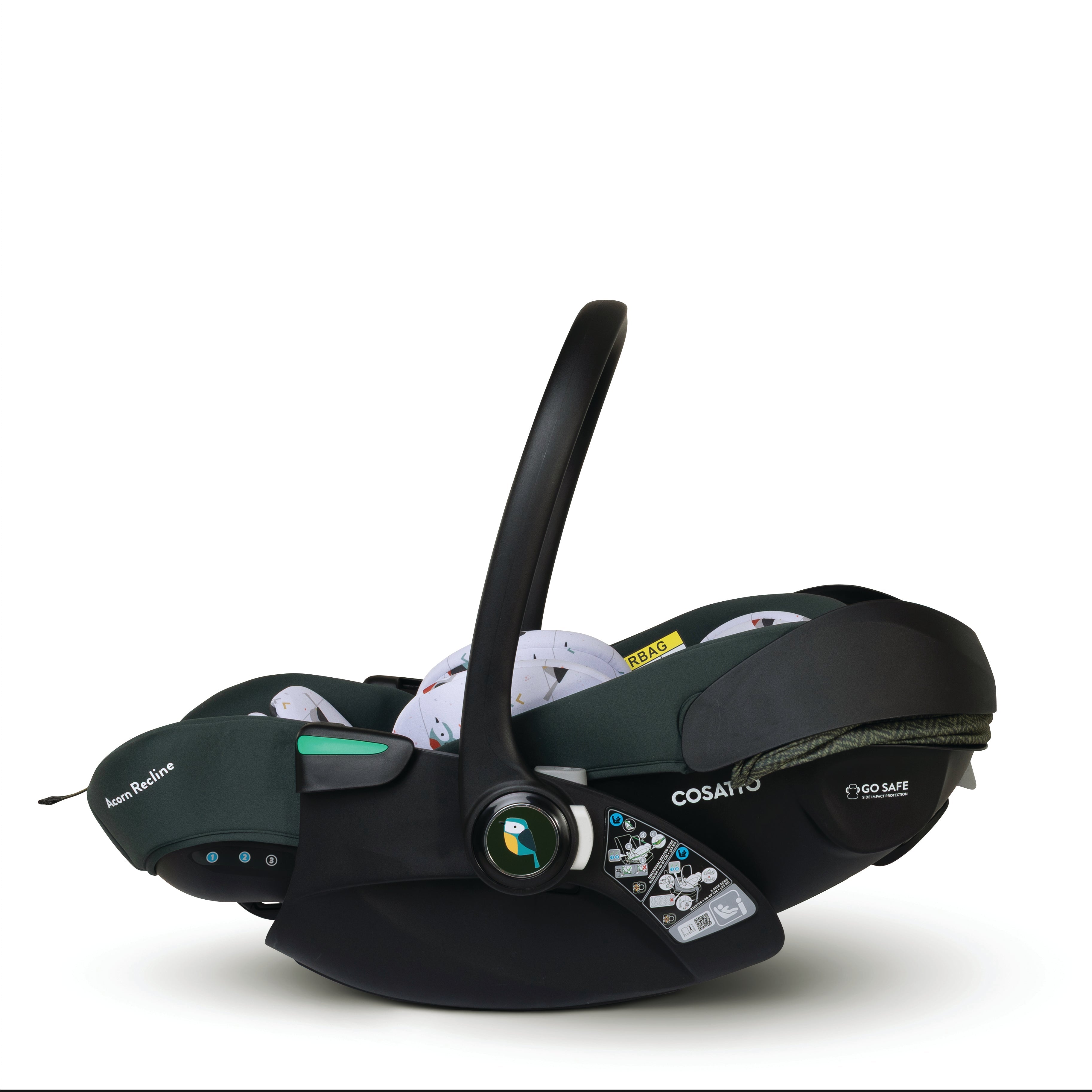 Silla de Coche Acorn Recline i-Size 0+ - Silhouette