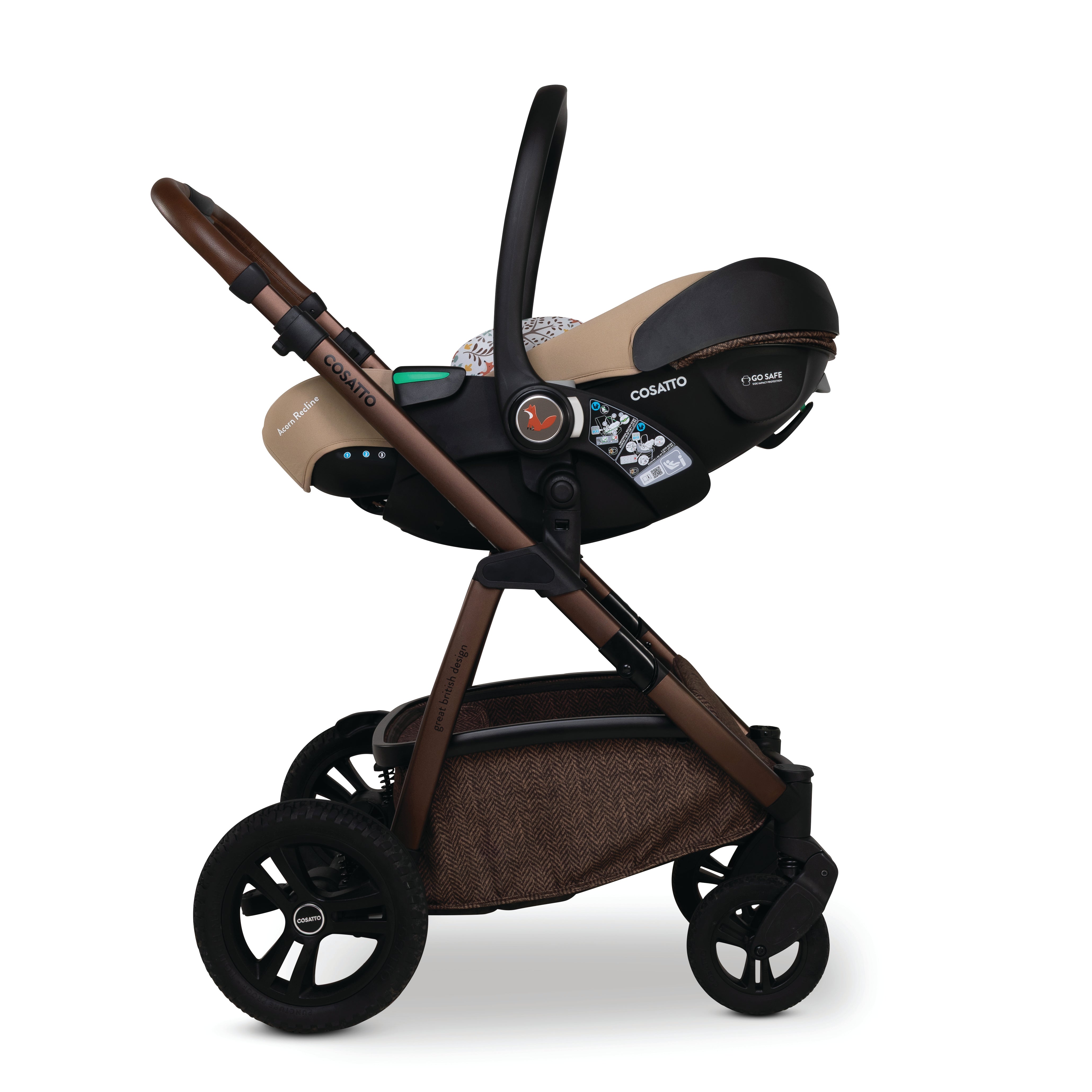 Silla de Coche Acorn Recline i-Size 0+ - Foxford Hall