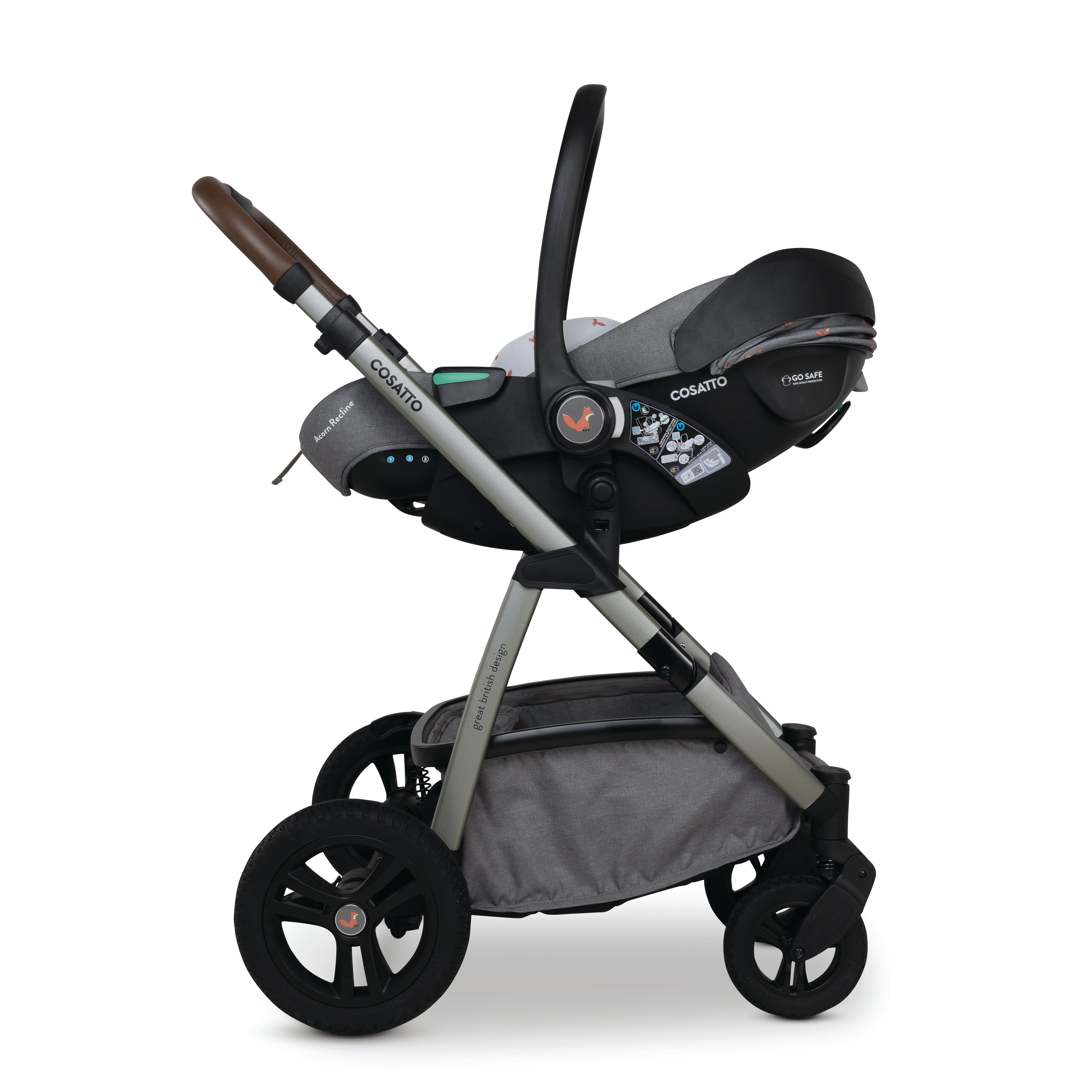Pack Wow 3 Giratorio y Reclinable - Foxling