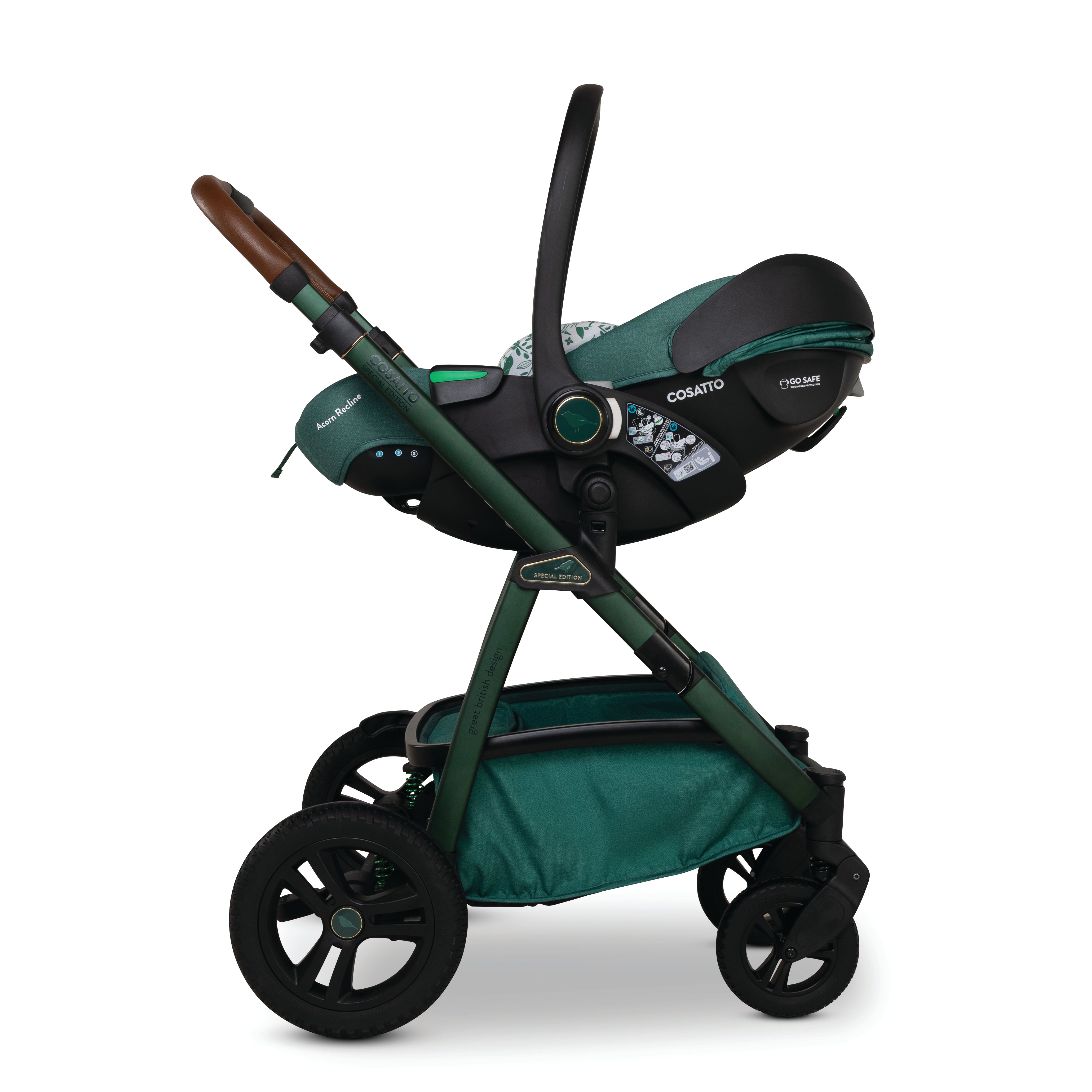 Pack Wow 3 Giratorio y Reclinable - Wildwood