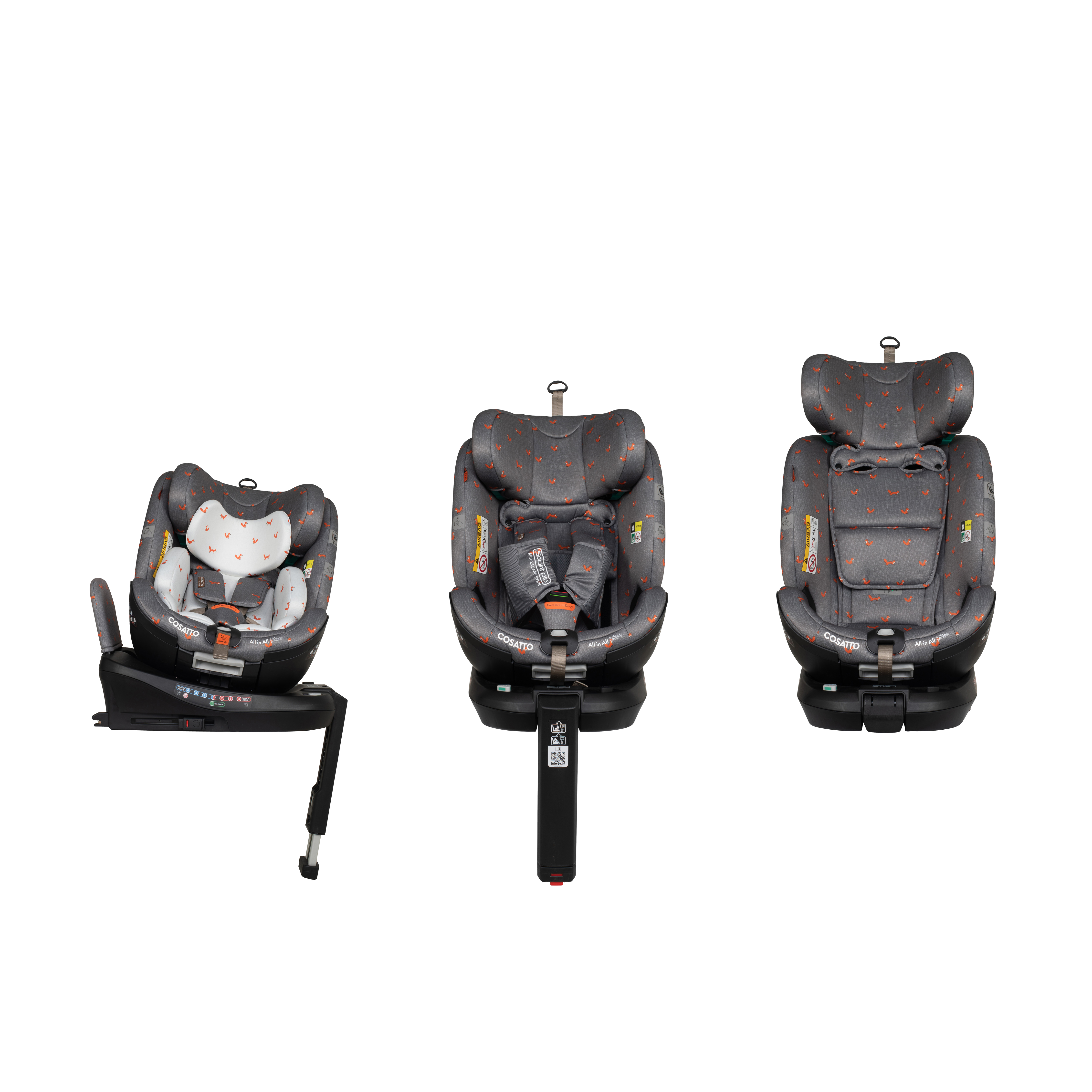 Silla de coche All in All Ultra 360 Rotate i-Size - Foxling