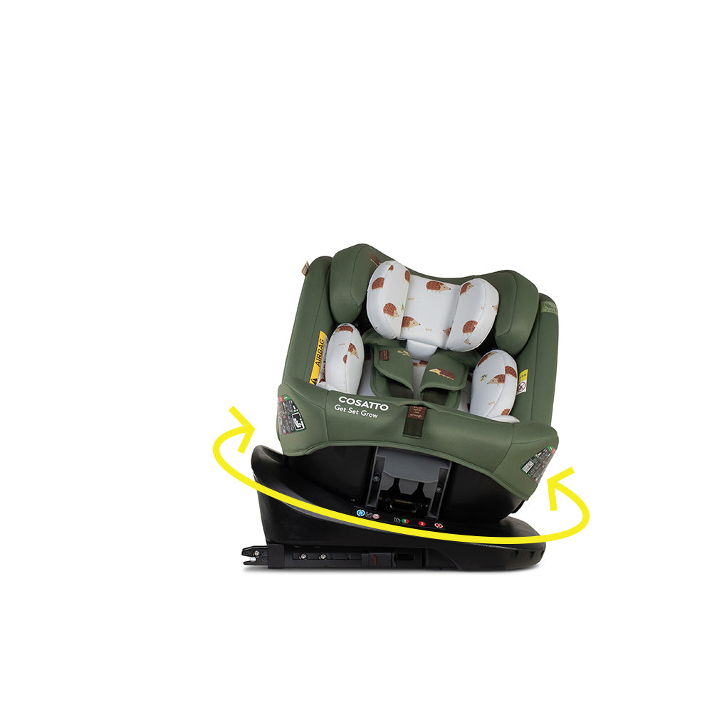 Silla de coche Get Set Grow i-Size 360 - Hoglet