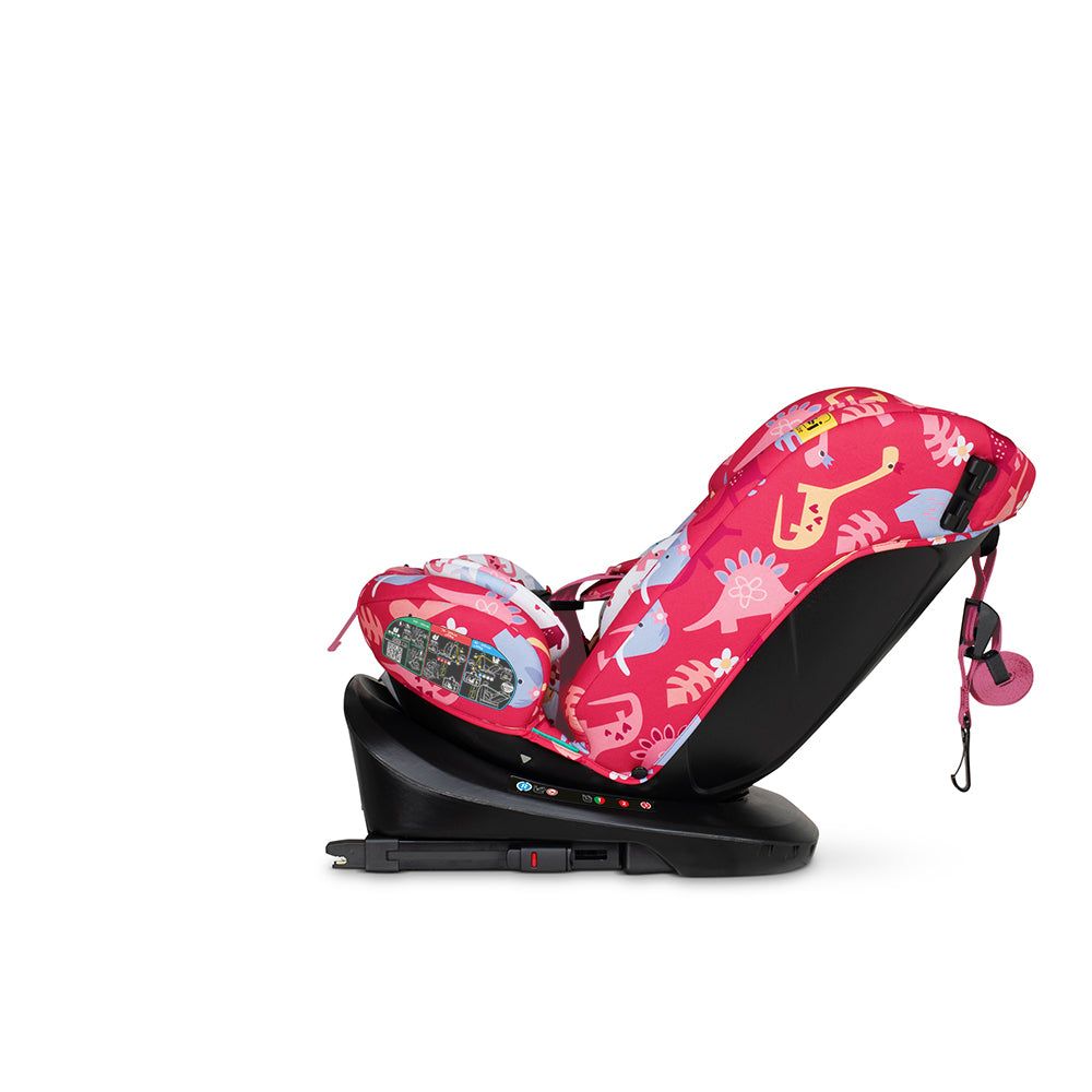 Silla de coche Get Set Grow i-Size 360 - Dino Delite