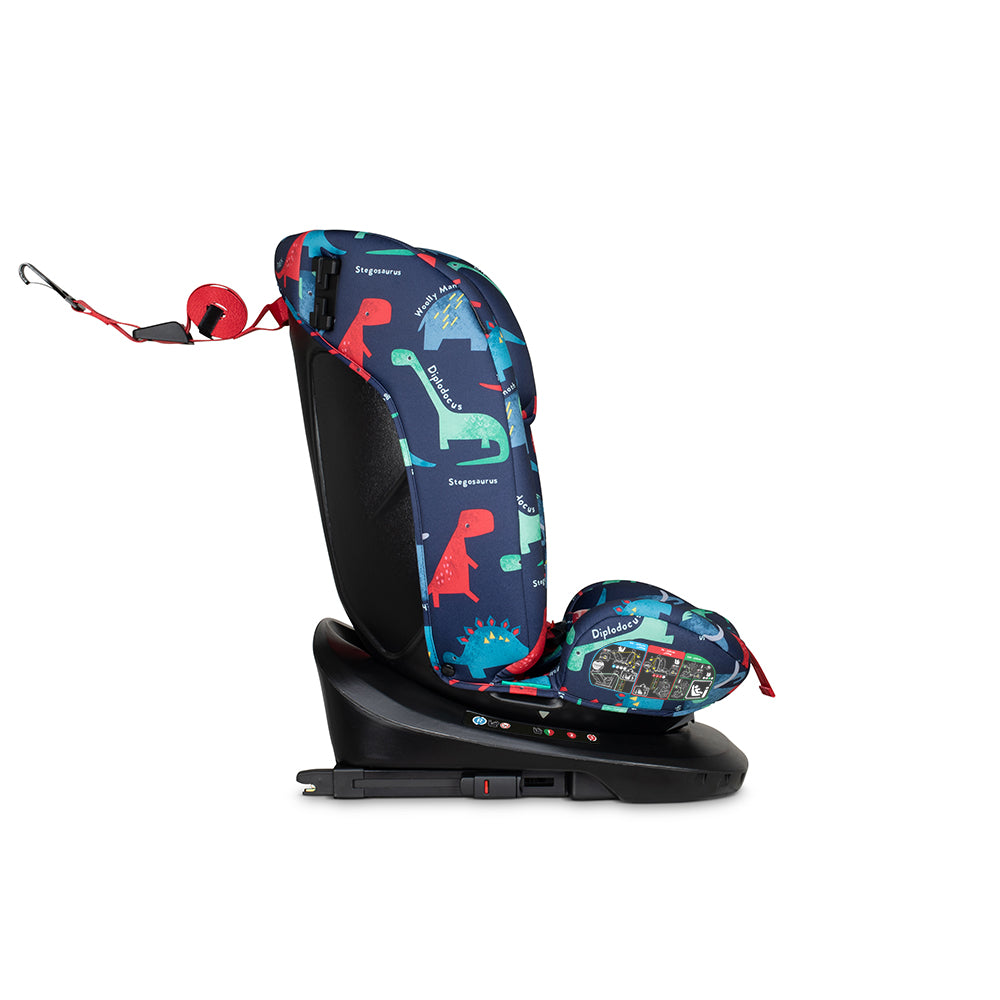 Silla de coche Get Set Grow i-Size 360 - D is for Dino