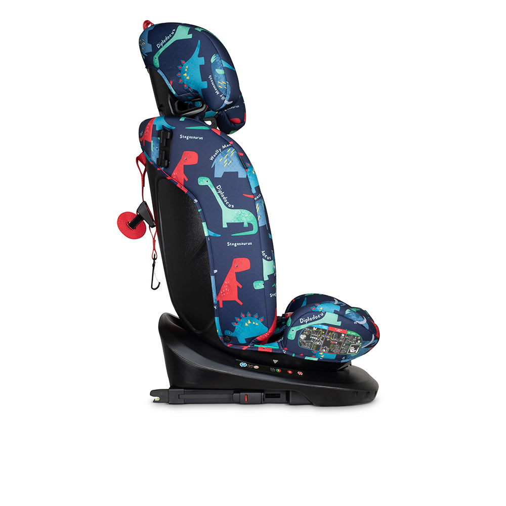 Silla de coche Get Set Grow i-Size 360 - D is for Dino