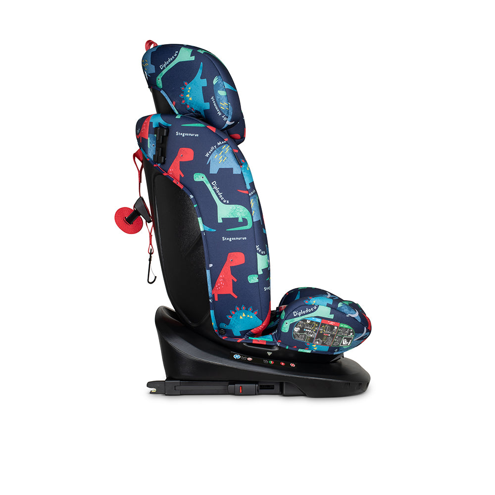 Silla de coche Get Set Grow i-Size 360 - D is for Dino