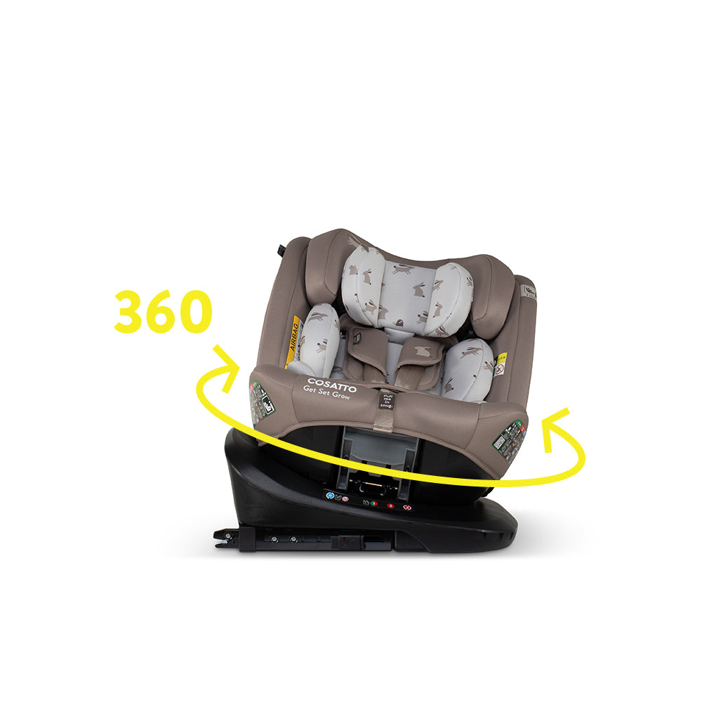 Silla de coche Get Set Grow i-Size 360 - Lollop