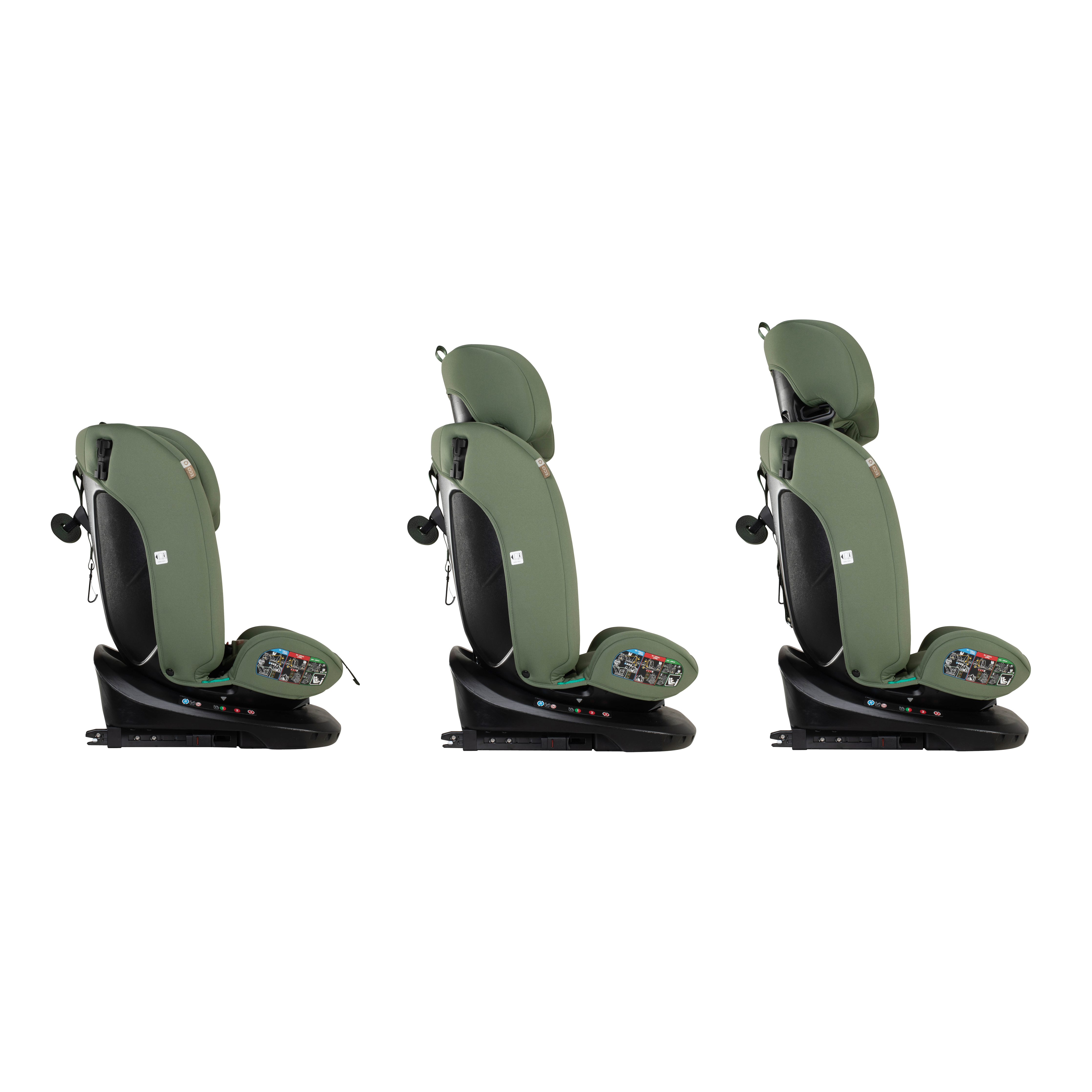 Silla de coche Get Set Grow i-Size 360 - Hoglet