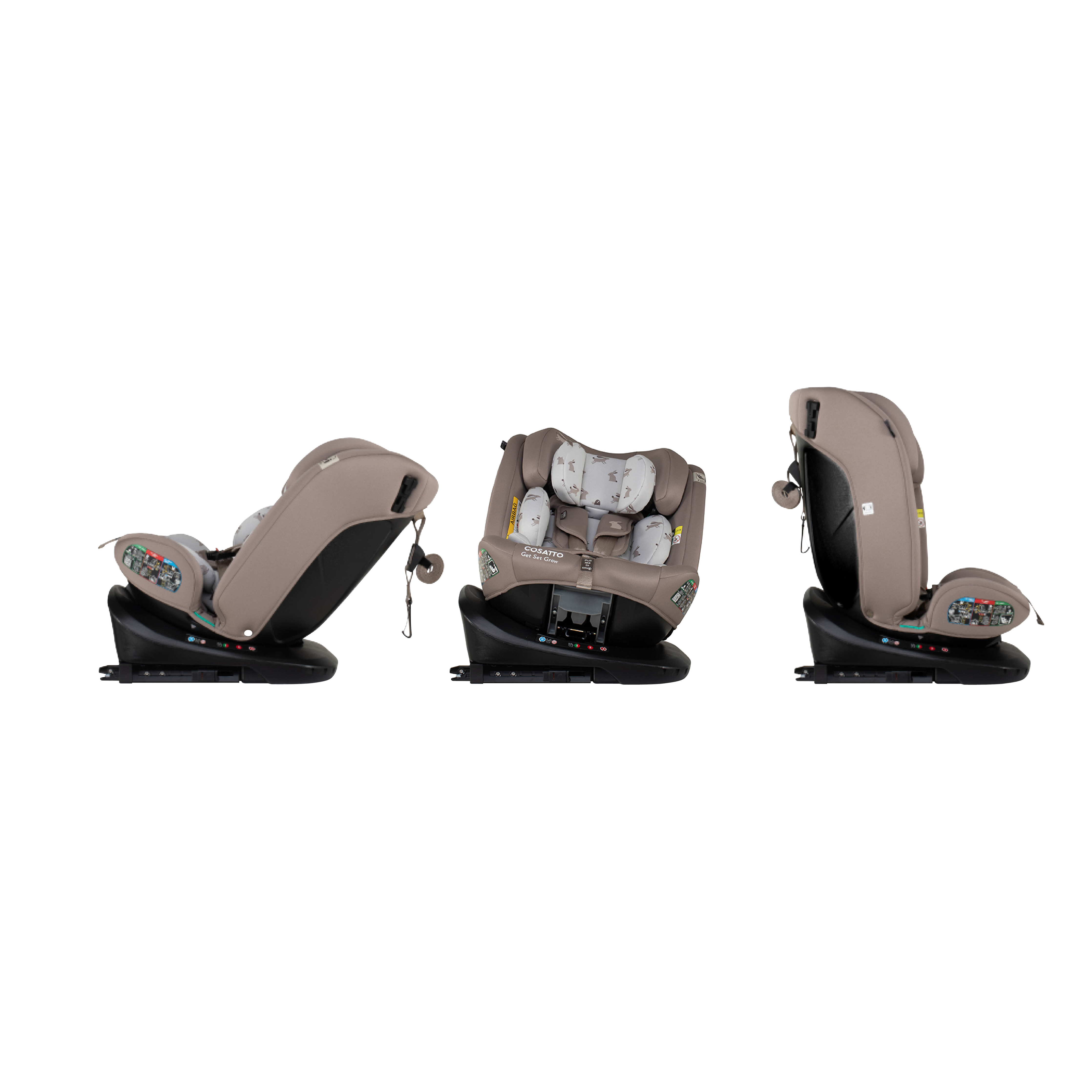 Silla de coche Get Set Grow i-Size 360 - Lollop