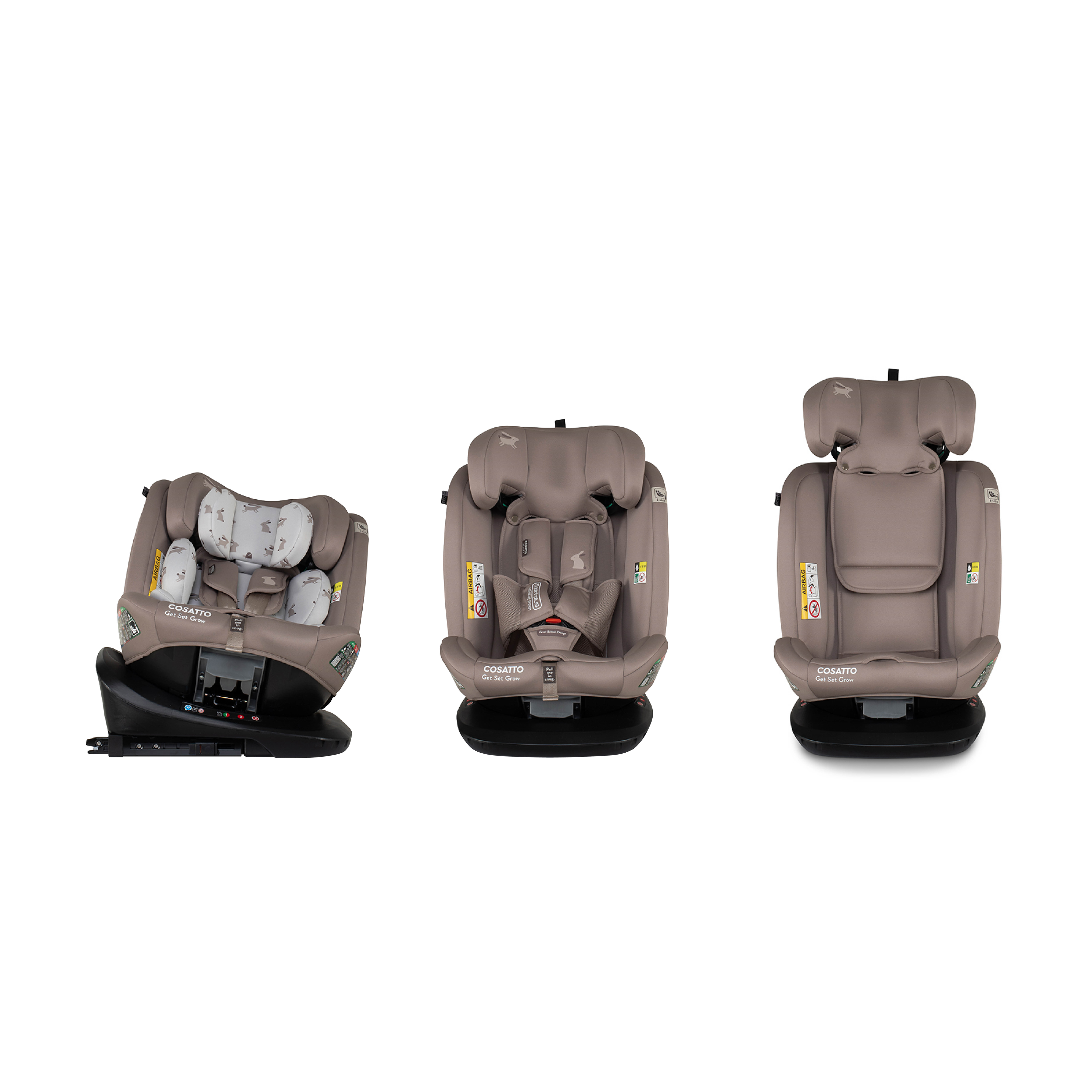 Silla de coche Get Set Grow i-Size 360 - Lollop