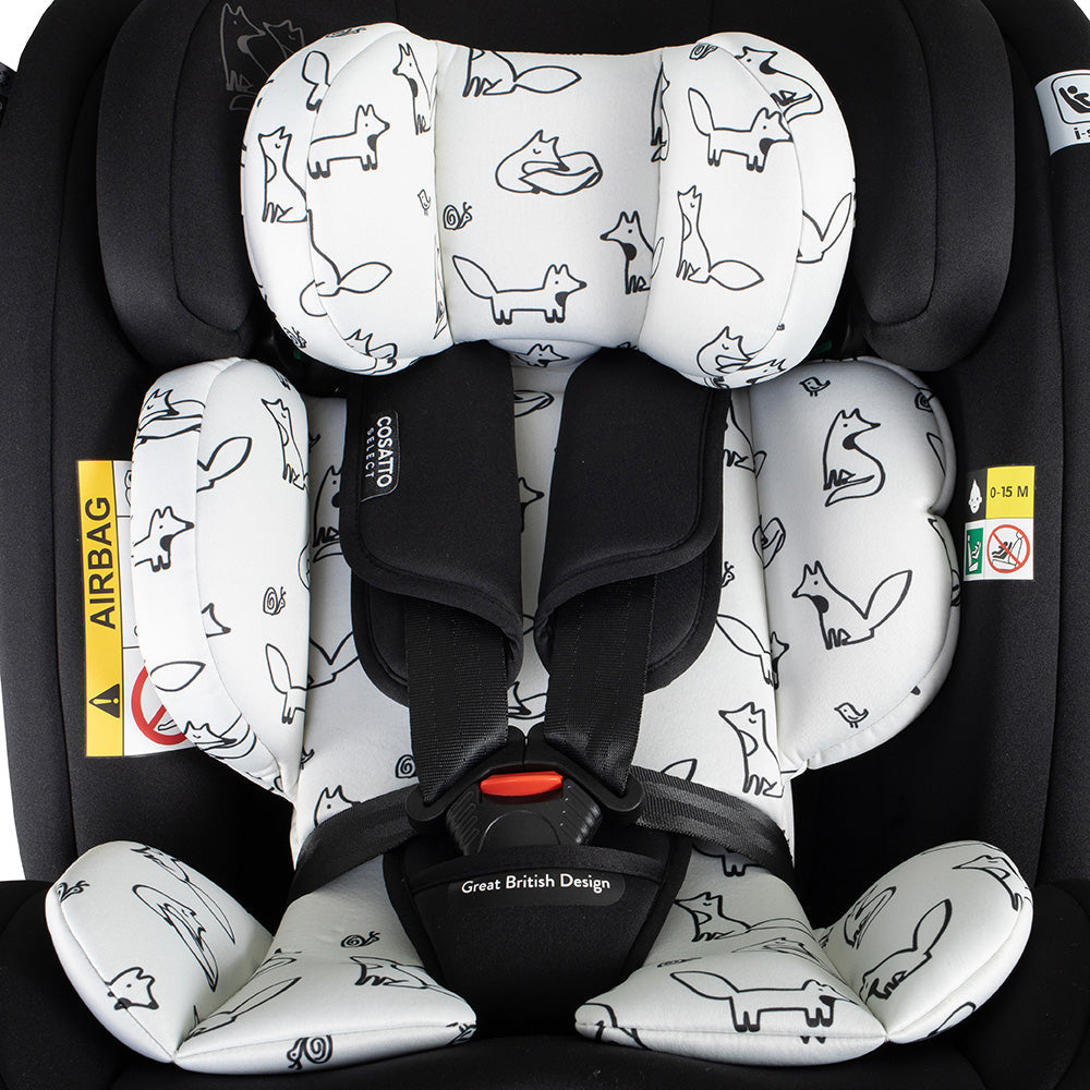 Silla de coche Get Set Grow Plus i-Size 360 - Foxed