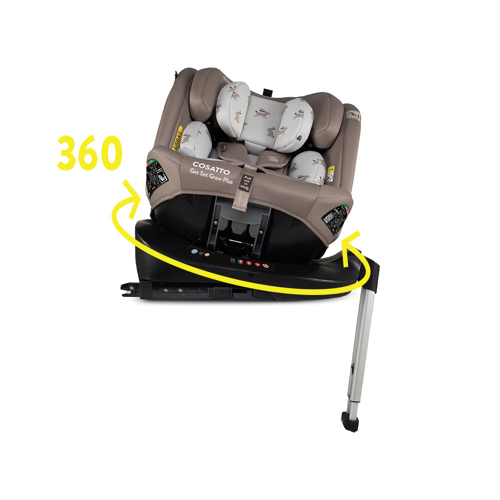 Silla de coche Get Set Grow Plus i-Size 360 - Lollop