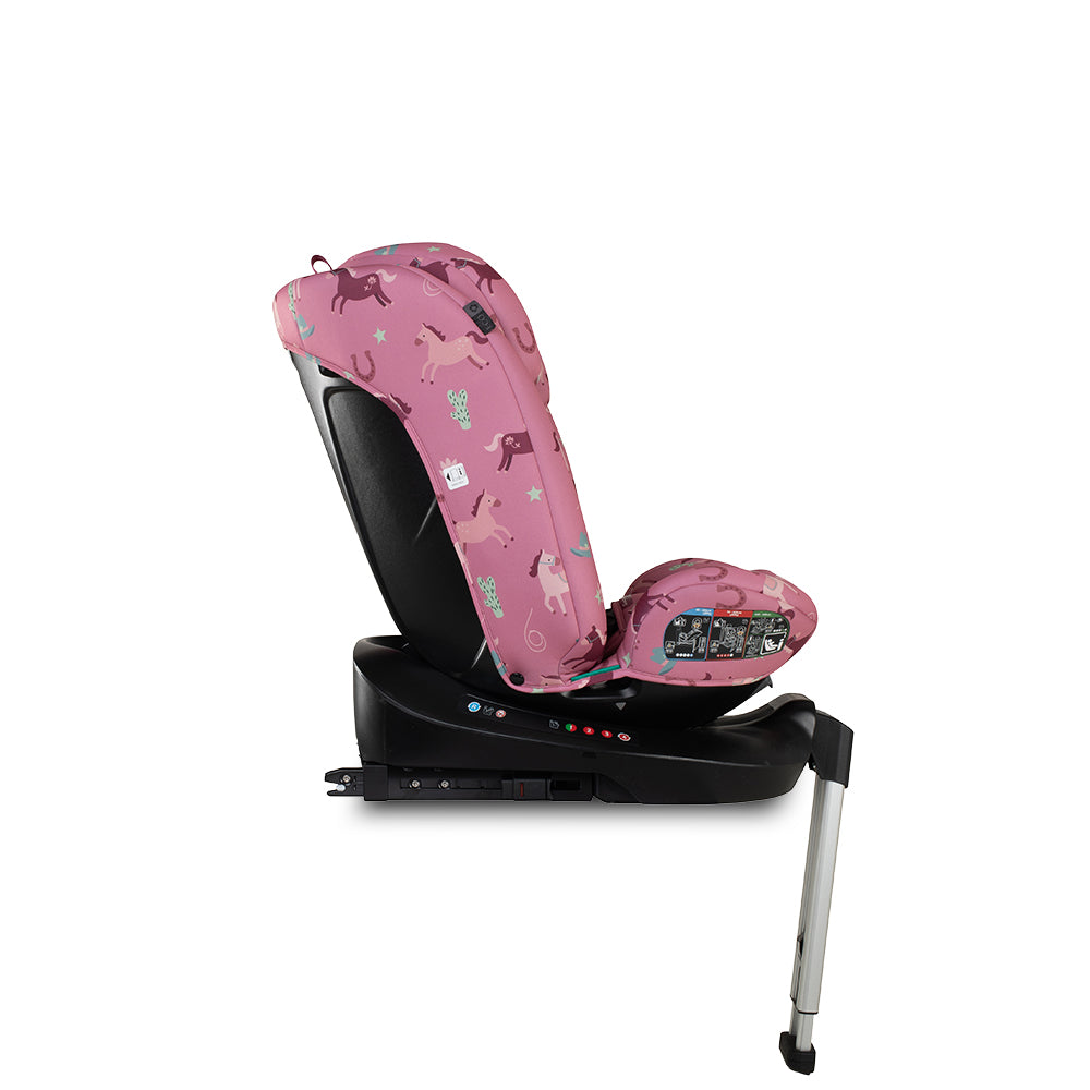 Silla de coche Get Set Grow Plus i-Size 360 - Pony Party
