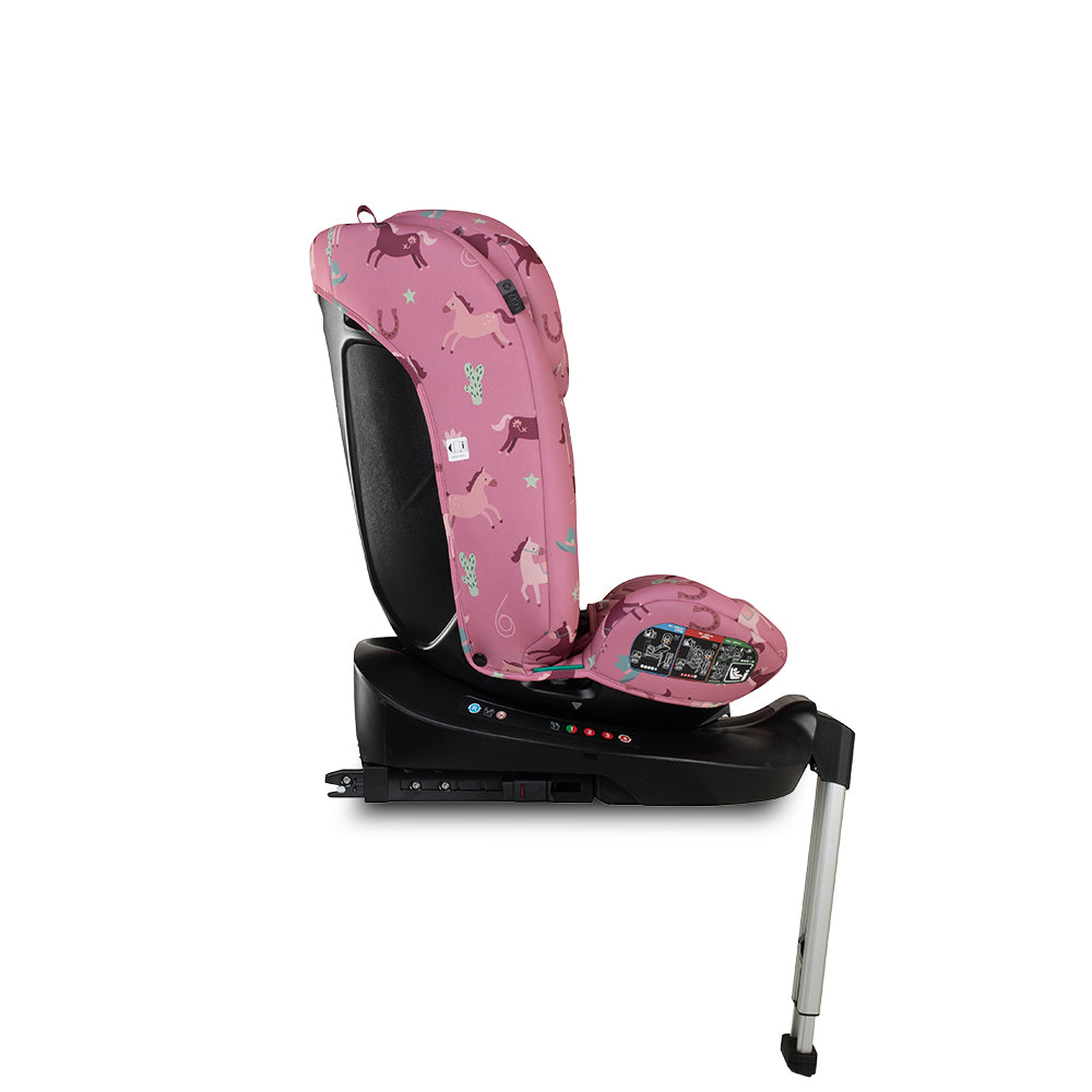 Silla de coche Get Set Grow Plus i-Size 360 - Pony Party