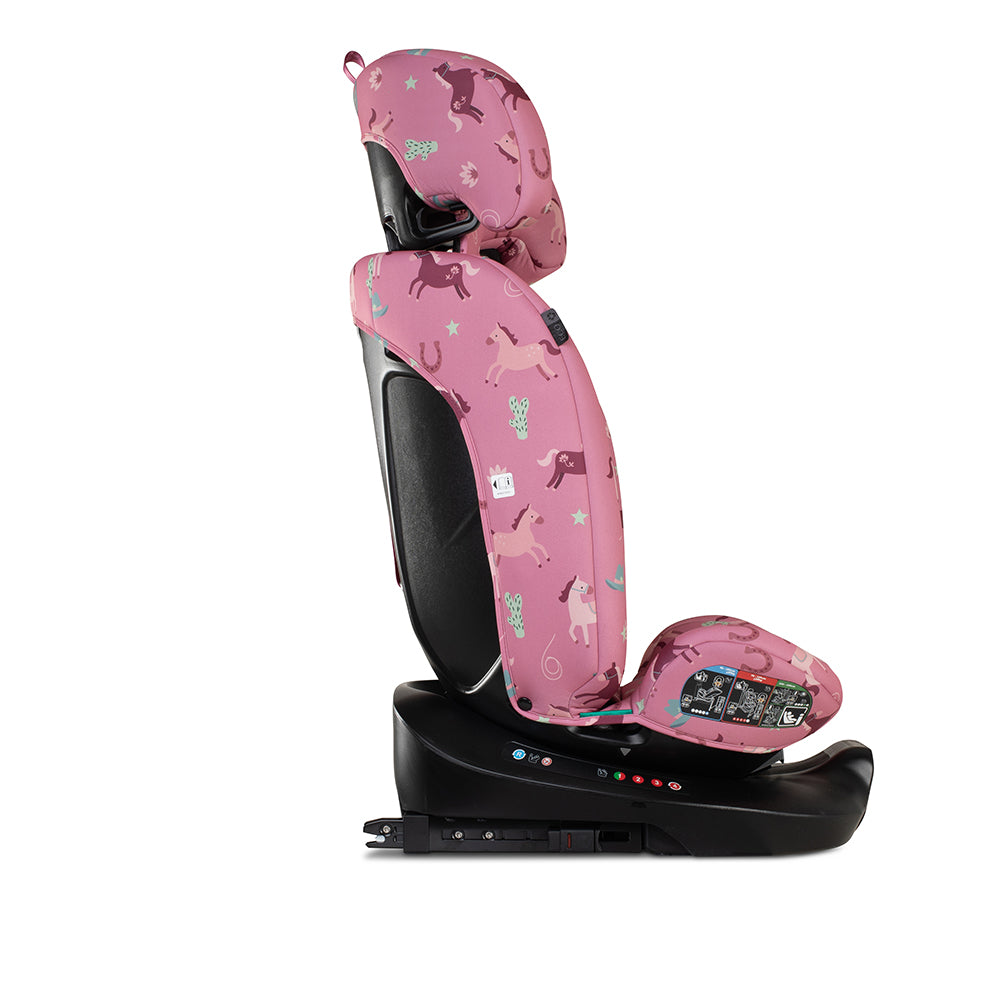 Silla de coche Get Set Grow Plus i-Size 360 - Pony Party