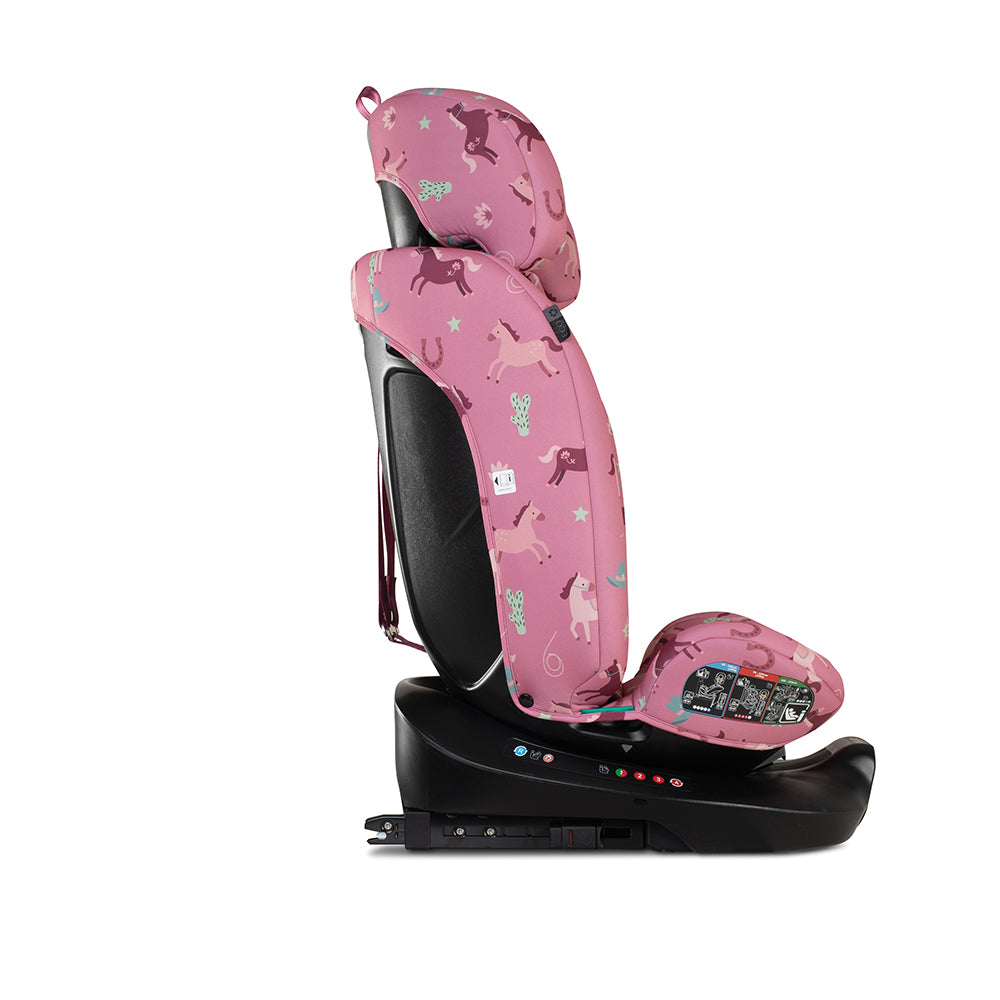 Silla de coche Get Set Grow Plus i-Size 360 - Pony Party