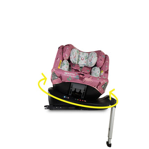Silla de coche Get Set Grow Plus i-Size 360 - Pony Party