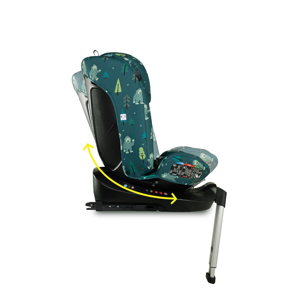 Silla de coche Get Set Grow Plus i-Size 360 - Yoohoo Yeti