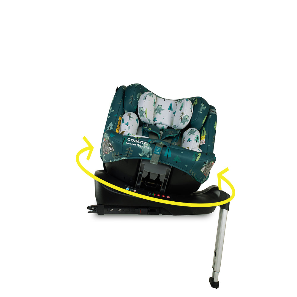 Silla de coche Get Set Grow Plus i-Size 360 - Yoohoo Yeti