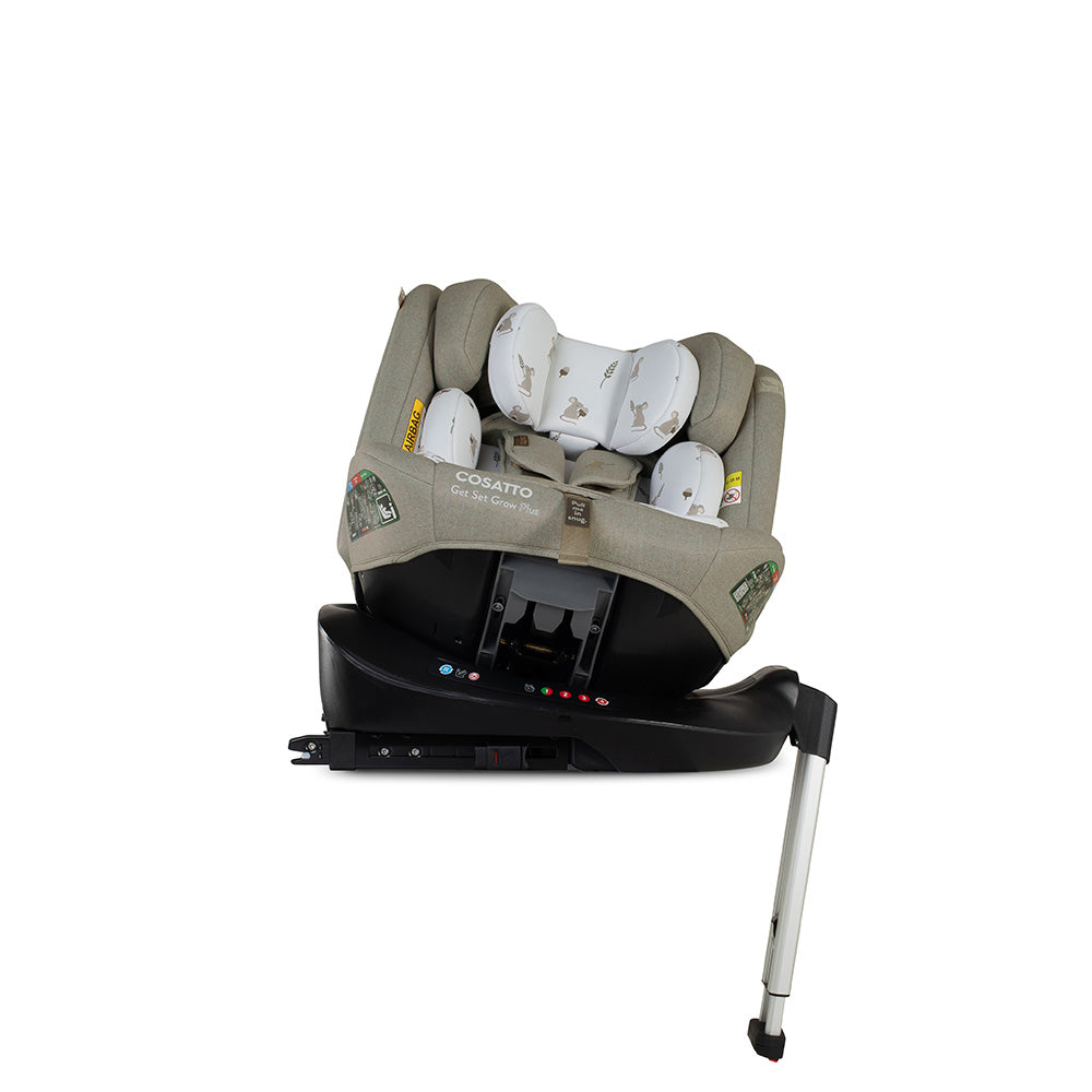 Silla de coche Get Set Grow Plus i-Size 360 - Hushmouse