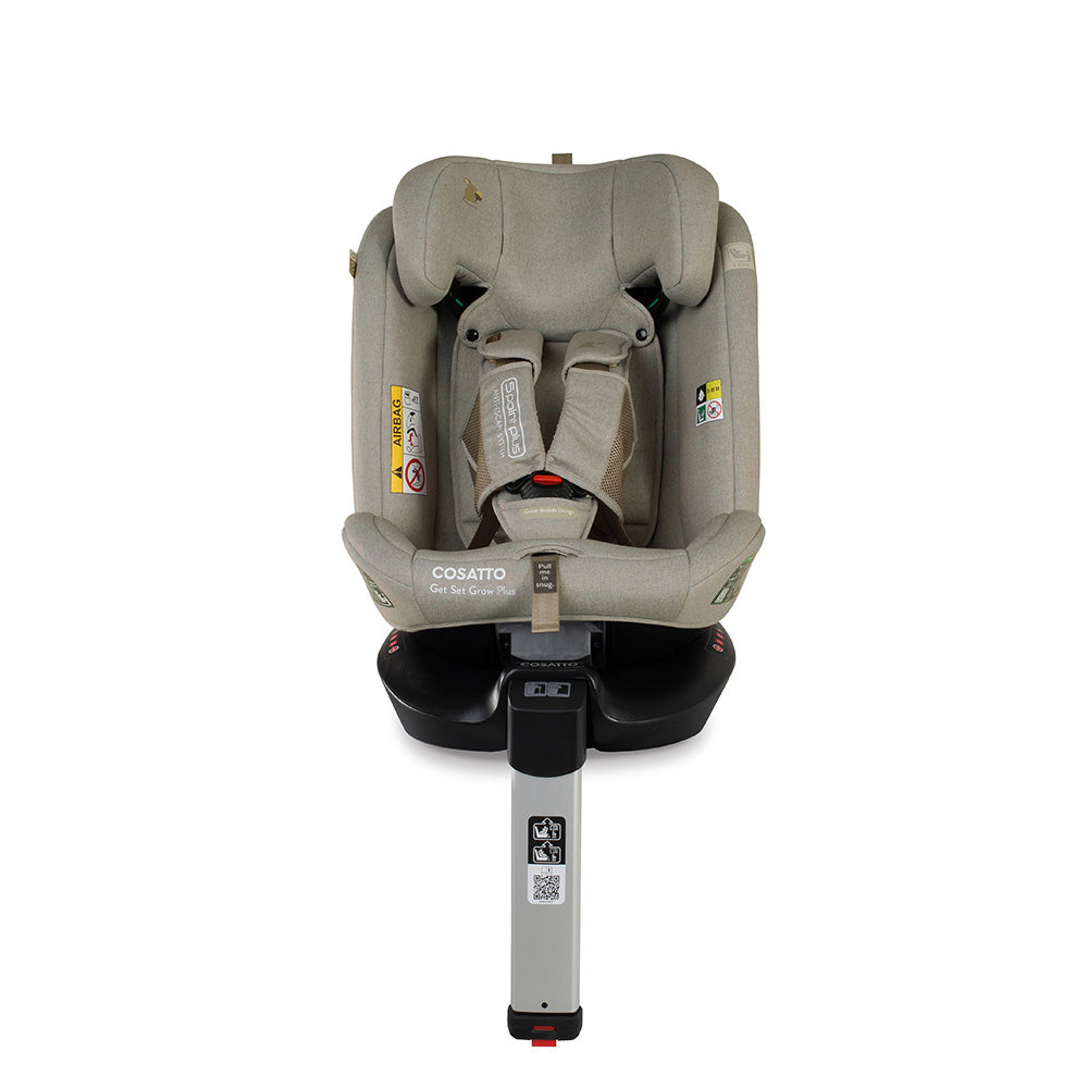 Silla de coche Get Set Grow Plus i-Size 360 - Hushmouse