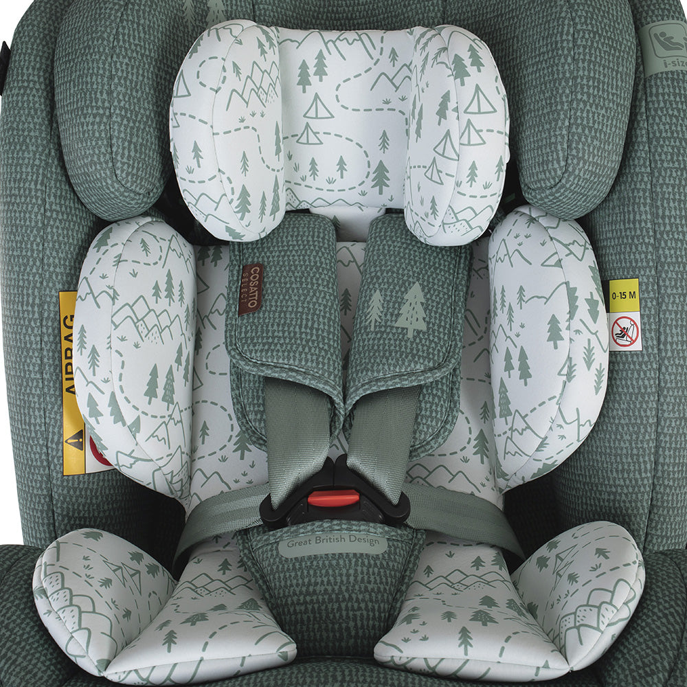 Silla de coche Get Set Grow Plus i-Size 360 - Tiny Treetops