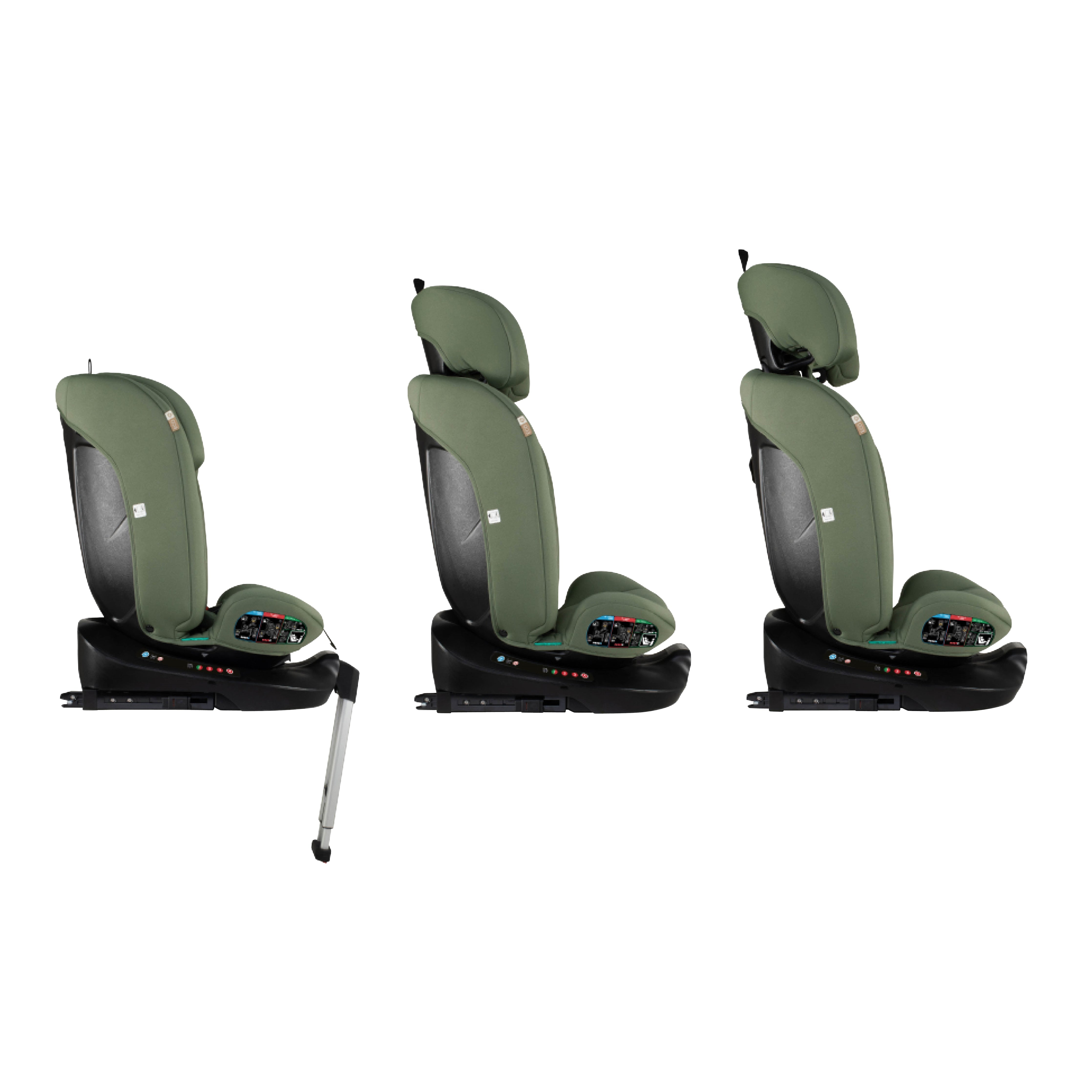 Silla de coche Get Set Grow Plus i-Size 360 - Hoglet