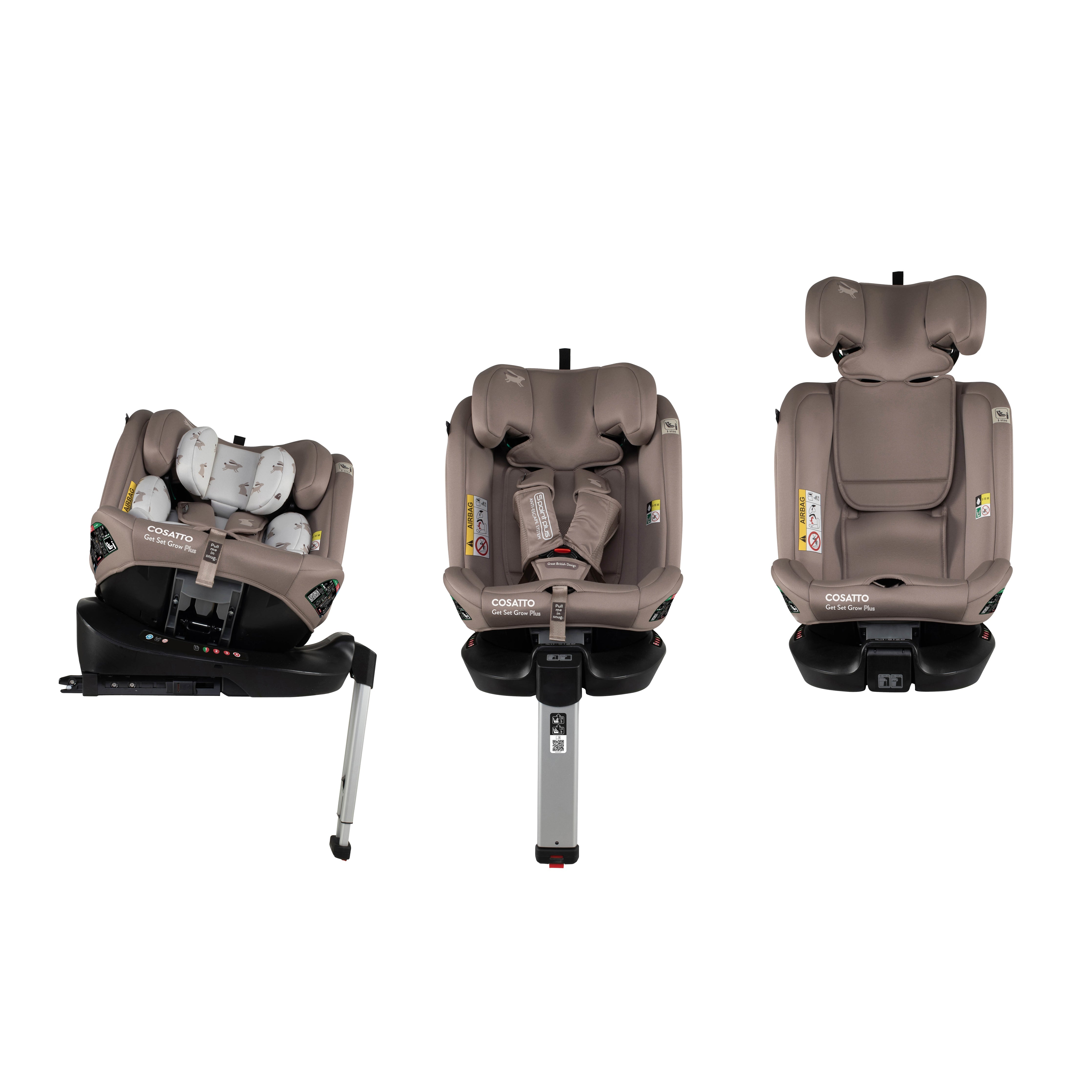 Silla de coche Get Set Grow Plus i-Size 360 - Lollop