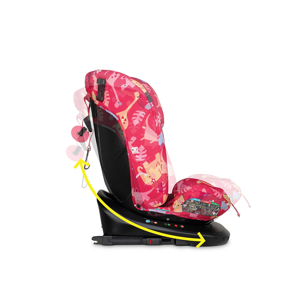 Get Set Gro i-Size 360 Silla de coche - Dino Delite
