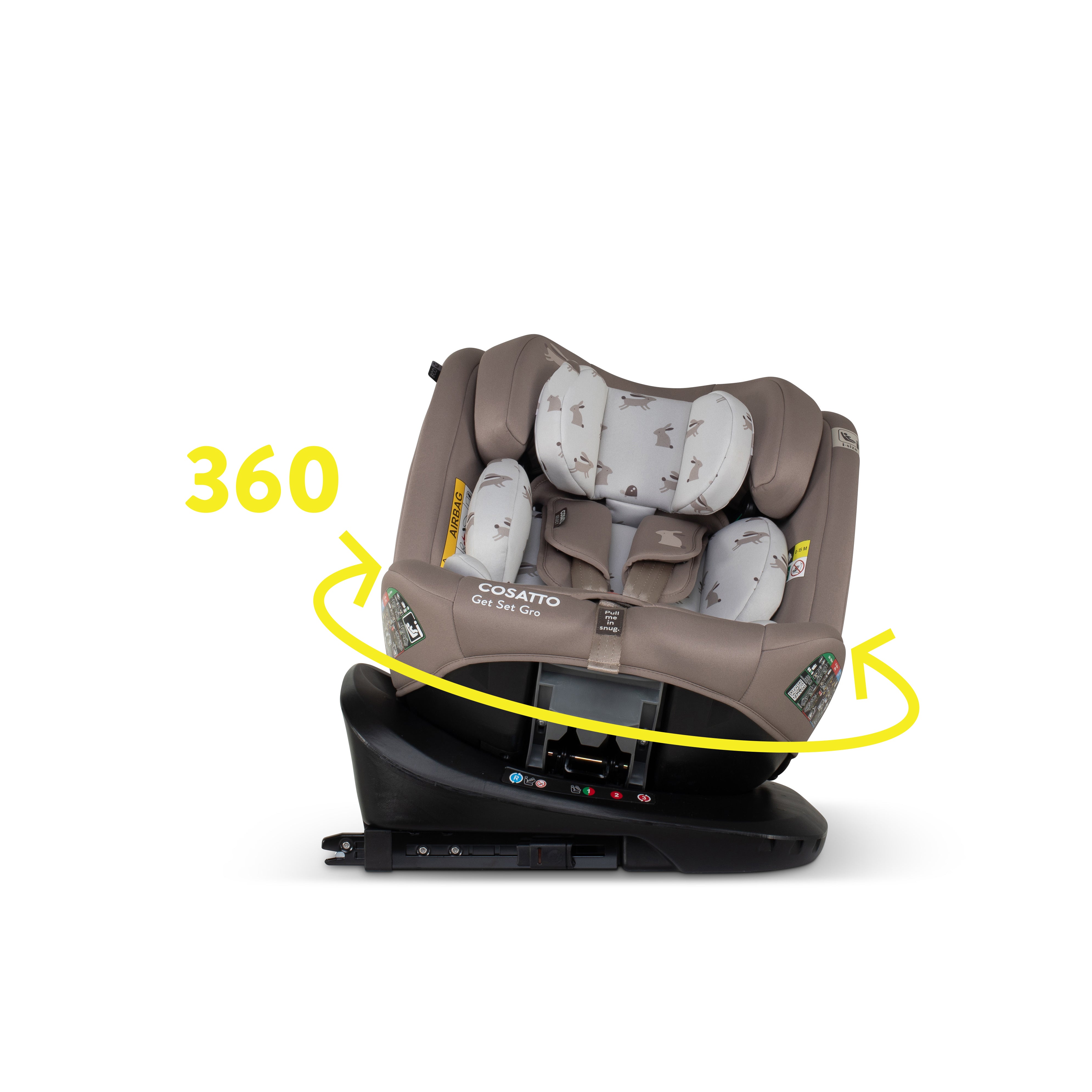 Silla de Coche Get Set Gro i-Size 360 - Lollop