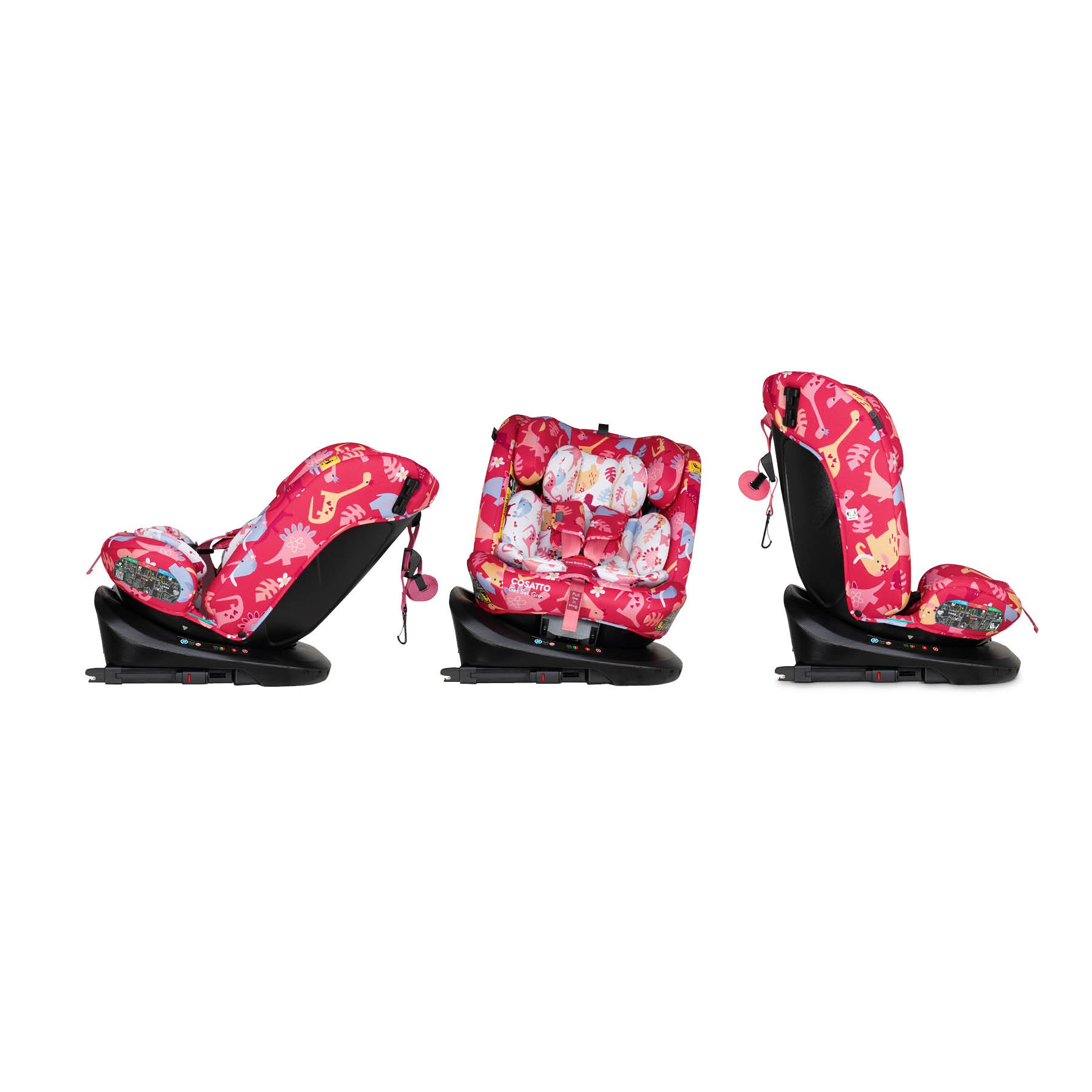 Get Set Gro i-Size 360 Silla de coche - Dino Delite