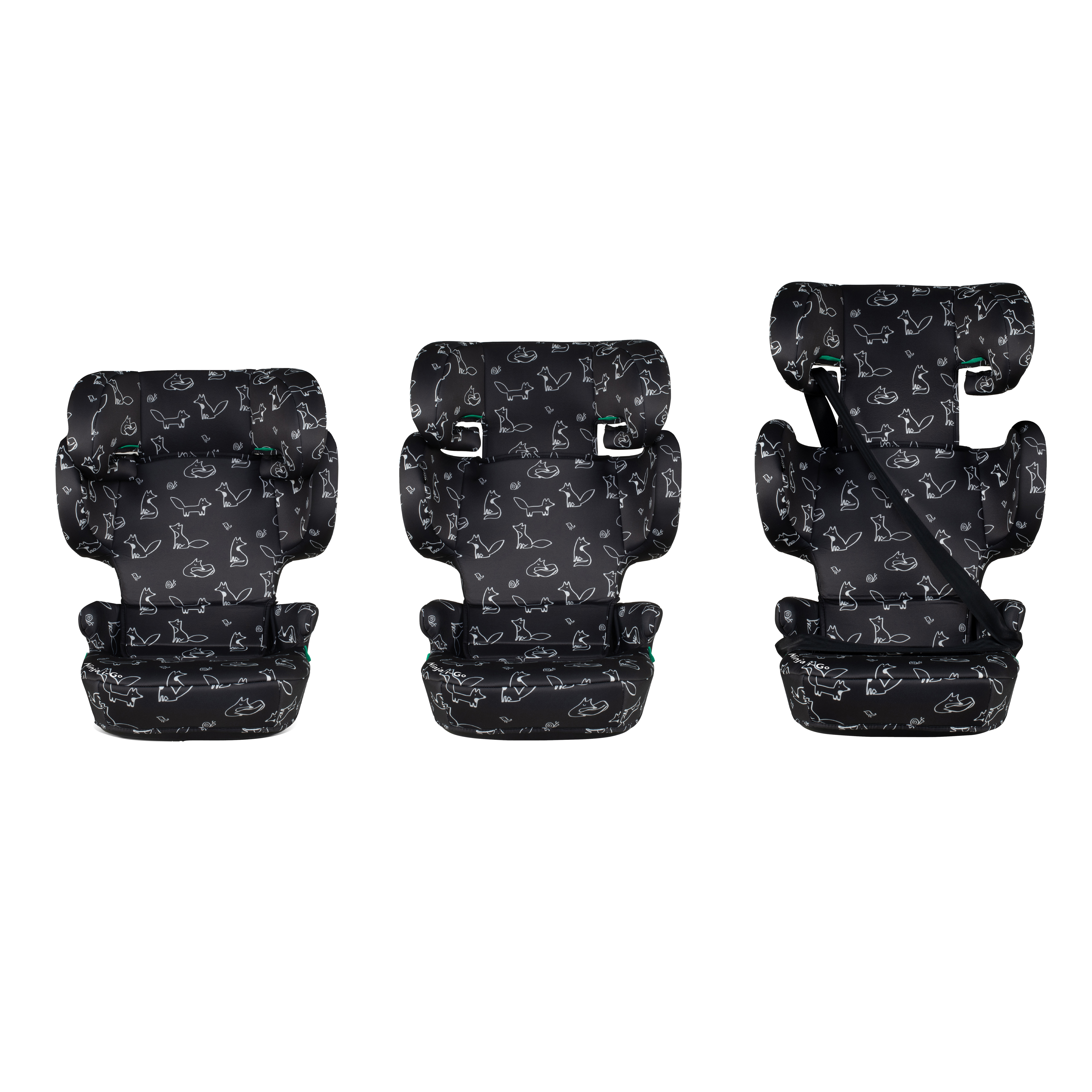 Silla de coche de viaje Ninja i-Go R129 - Foxed