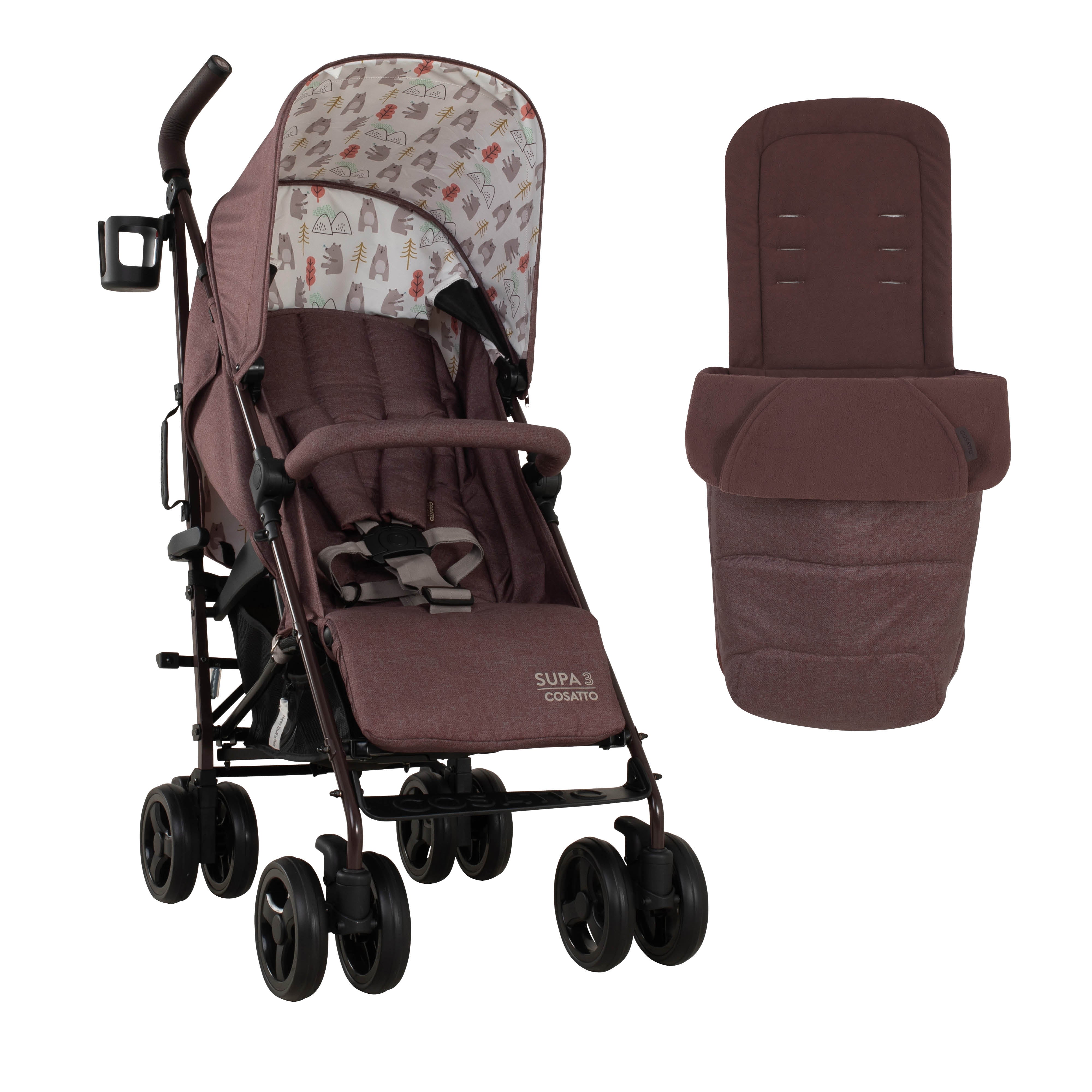 Silla de paseo Supa 3 - Bear Hug