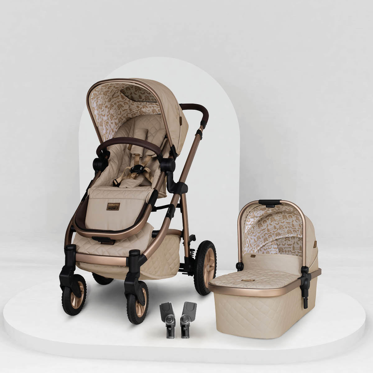 Pack Wow 3 con Carrito y Silla de Paseo - Whisper