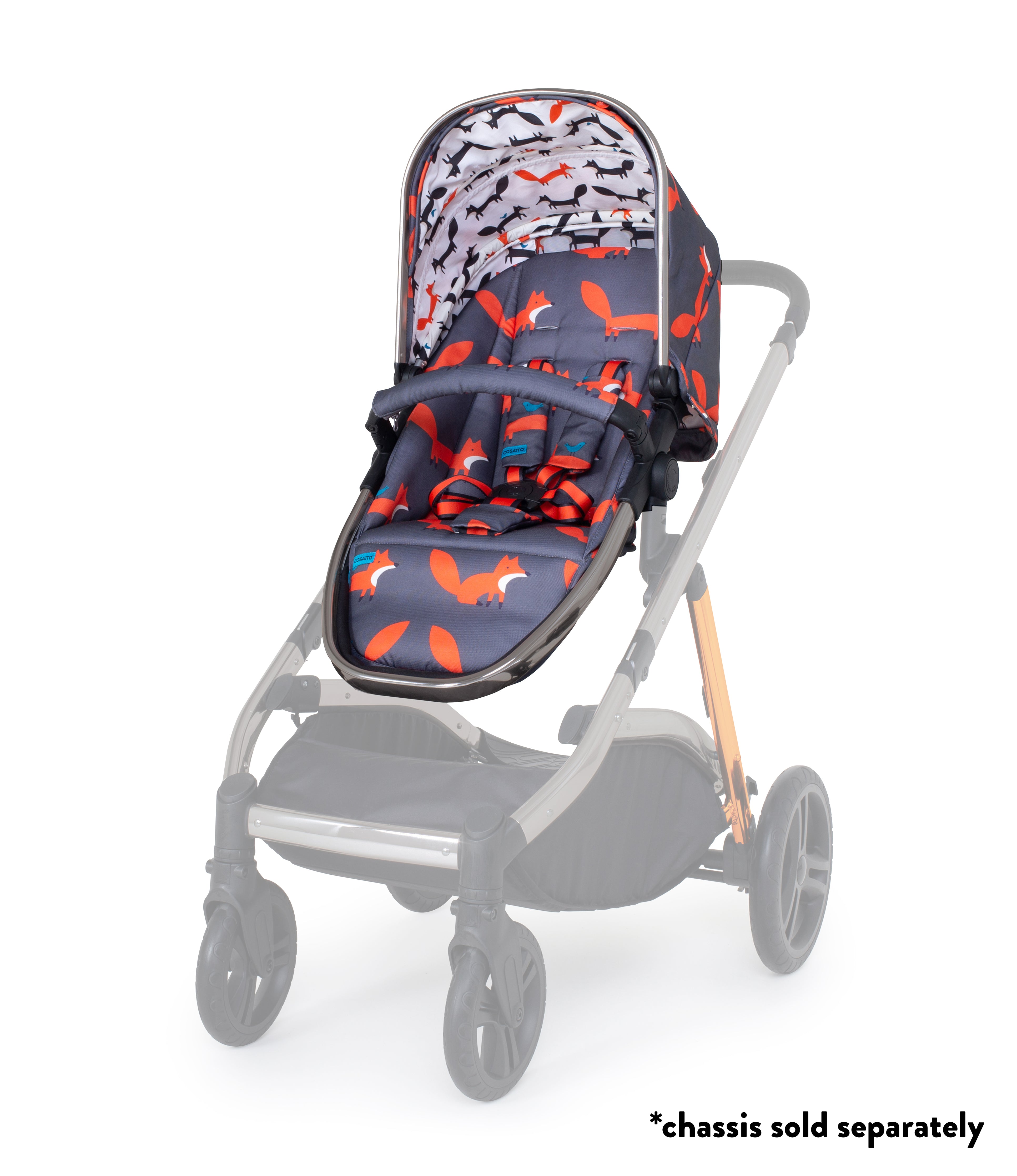 Asiento Wow XL - Charcoal Mister Fox
