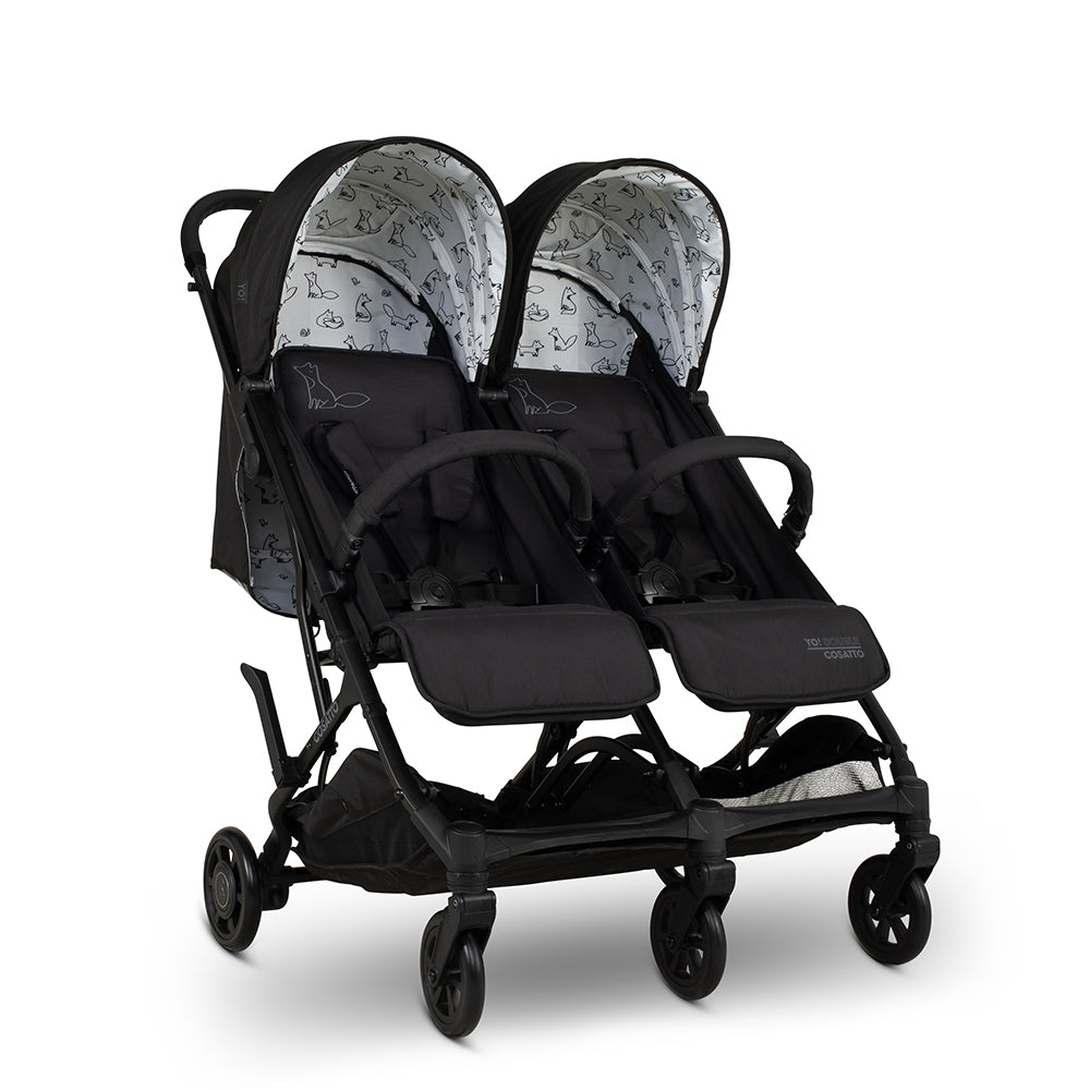 Yo! Double Silla de paseo doble - Foxed